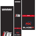 Winmau Pro Zone Precision Blade 6 Soft Dart Mat Abgebildet ist die Winmau Pro Zone Precision Blade 6 Soft Dartmatte. Diese Matte bietet Präzision und Schutz beim Darts spielen.