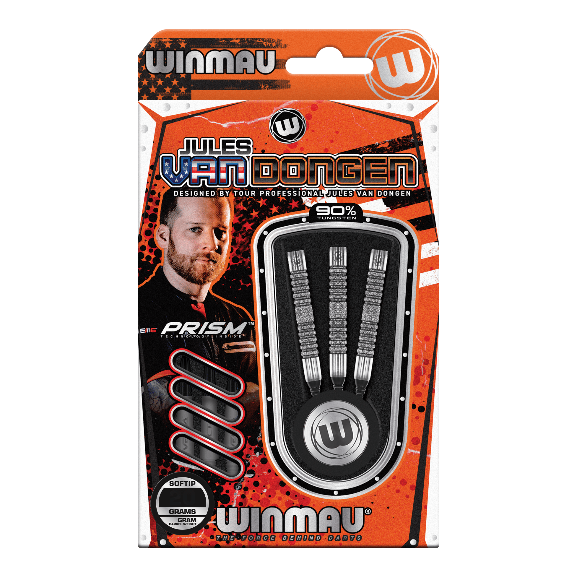 Winmau Jules Van Dongen Softdarts - 20g