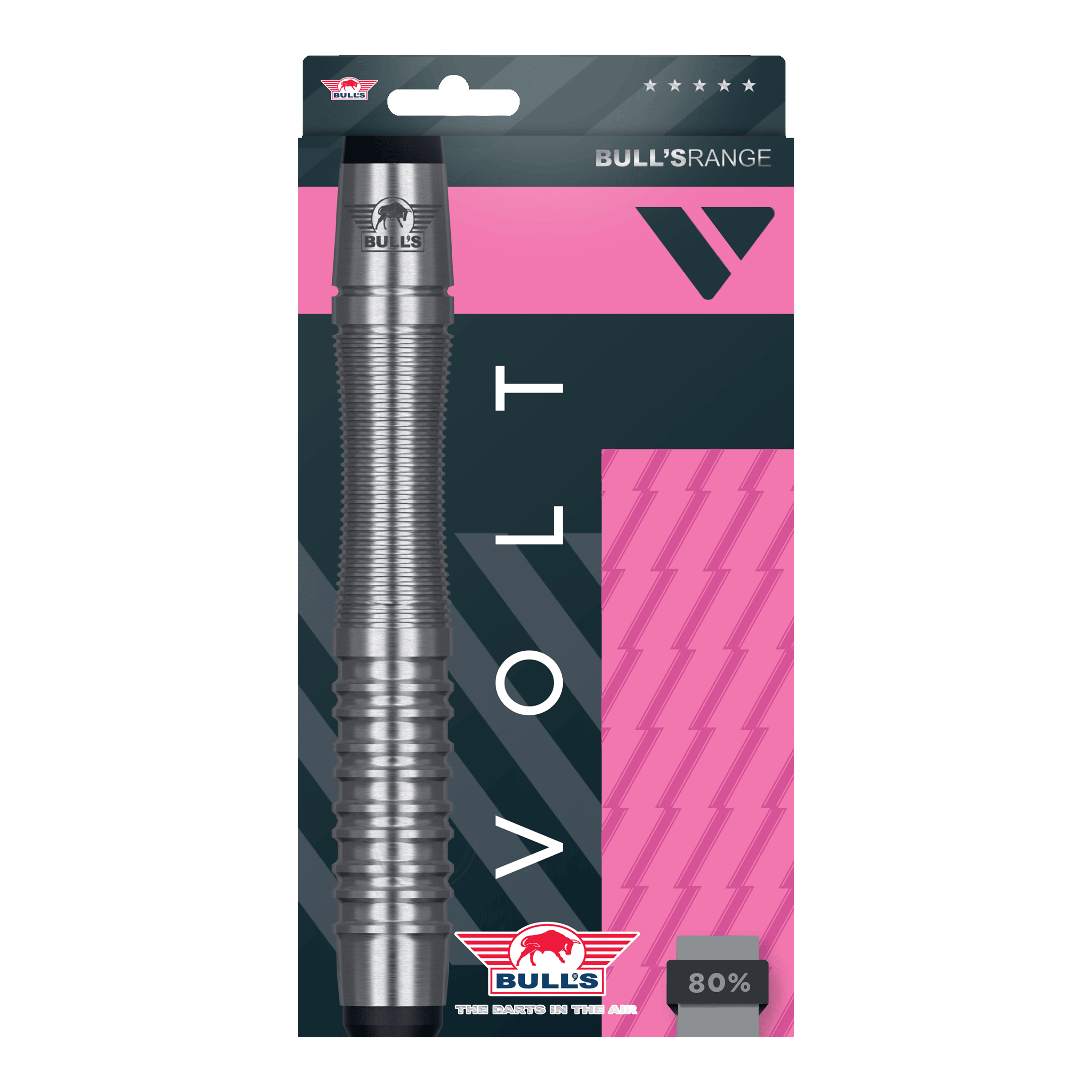 Bulls NL Volt Pink Soft Darts - 19g