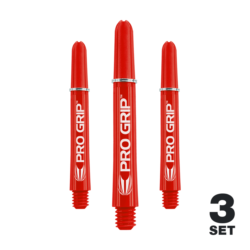 Target Pro Grip Shafts - 3 Sets - Red