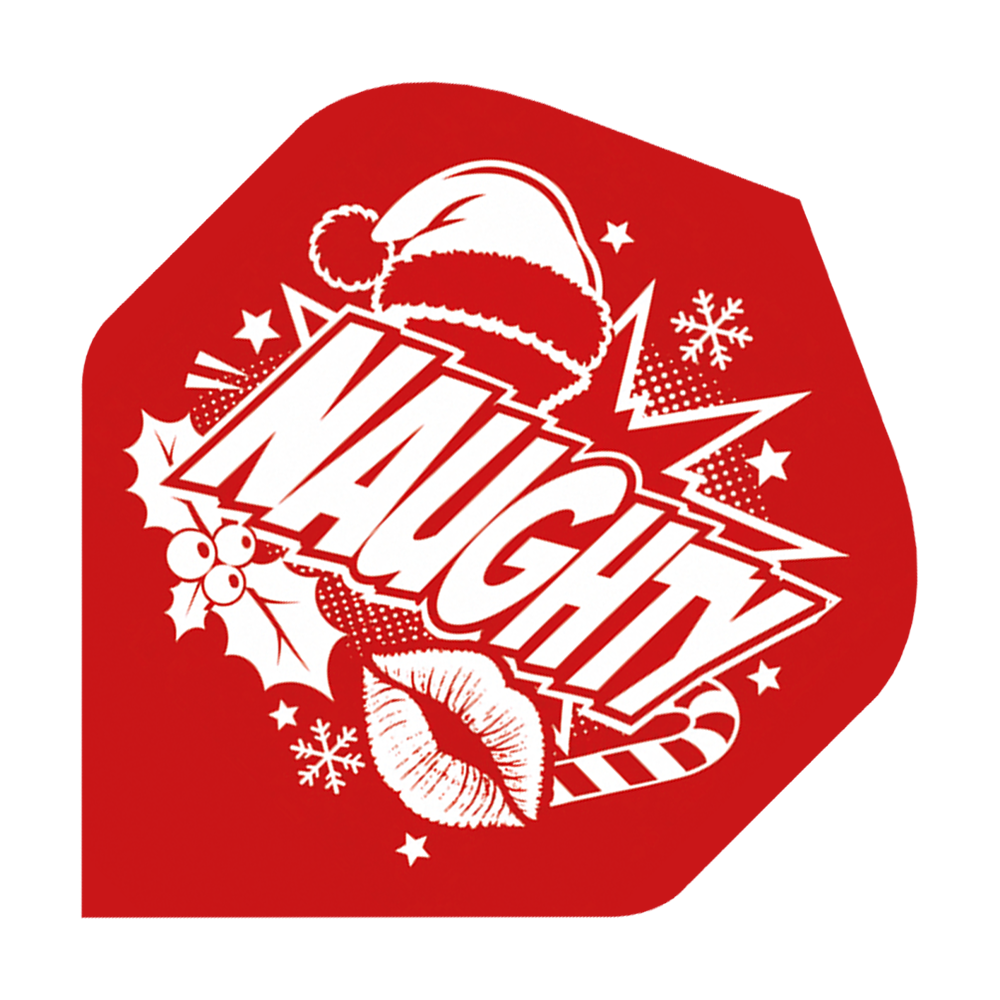 McDart Naughty Or Nice No2 Standard Flights Das Bild zeigt McDart Naughty Or Nice No2 Standard Flights. Hierbei handelt es sich um hochwertige Dartflights.