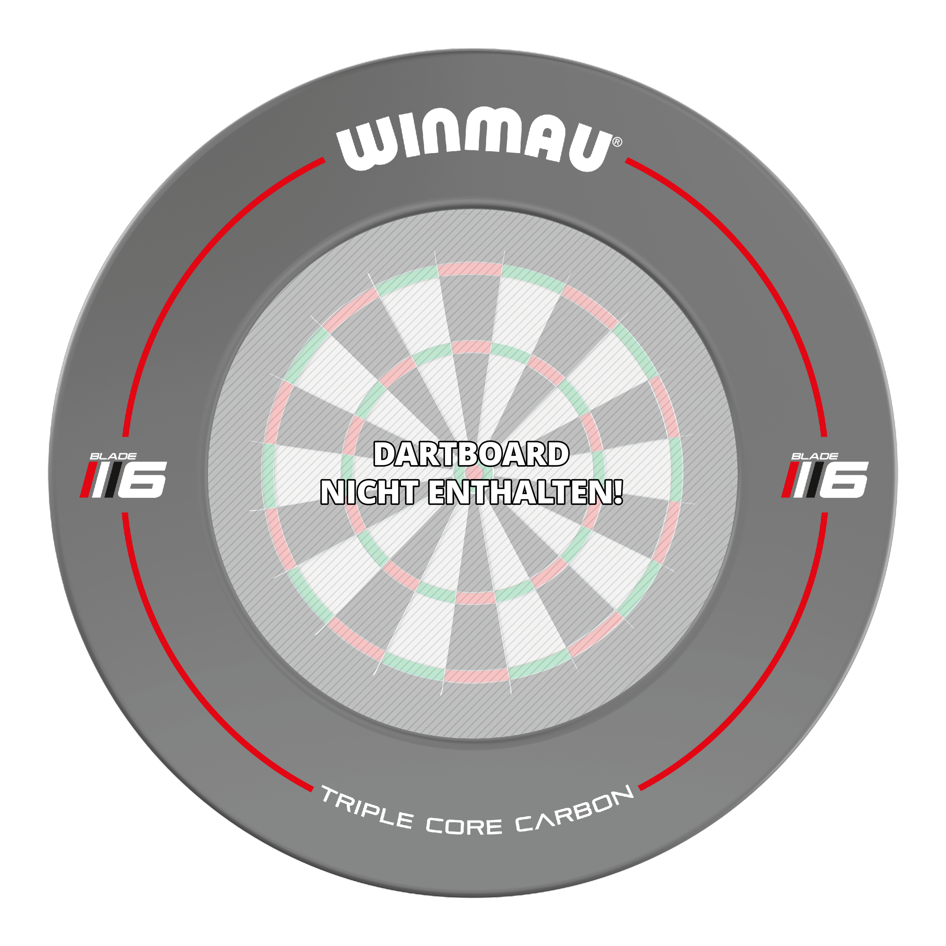 Winmau Blade 6 Design Dartboard Surround - Grau