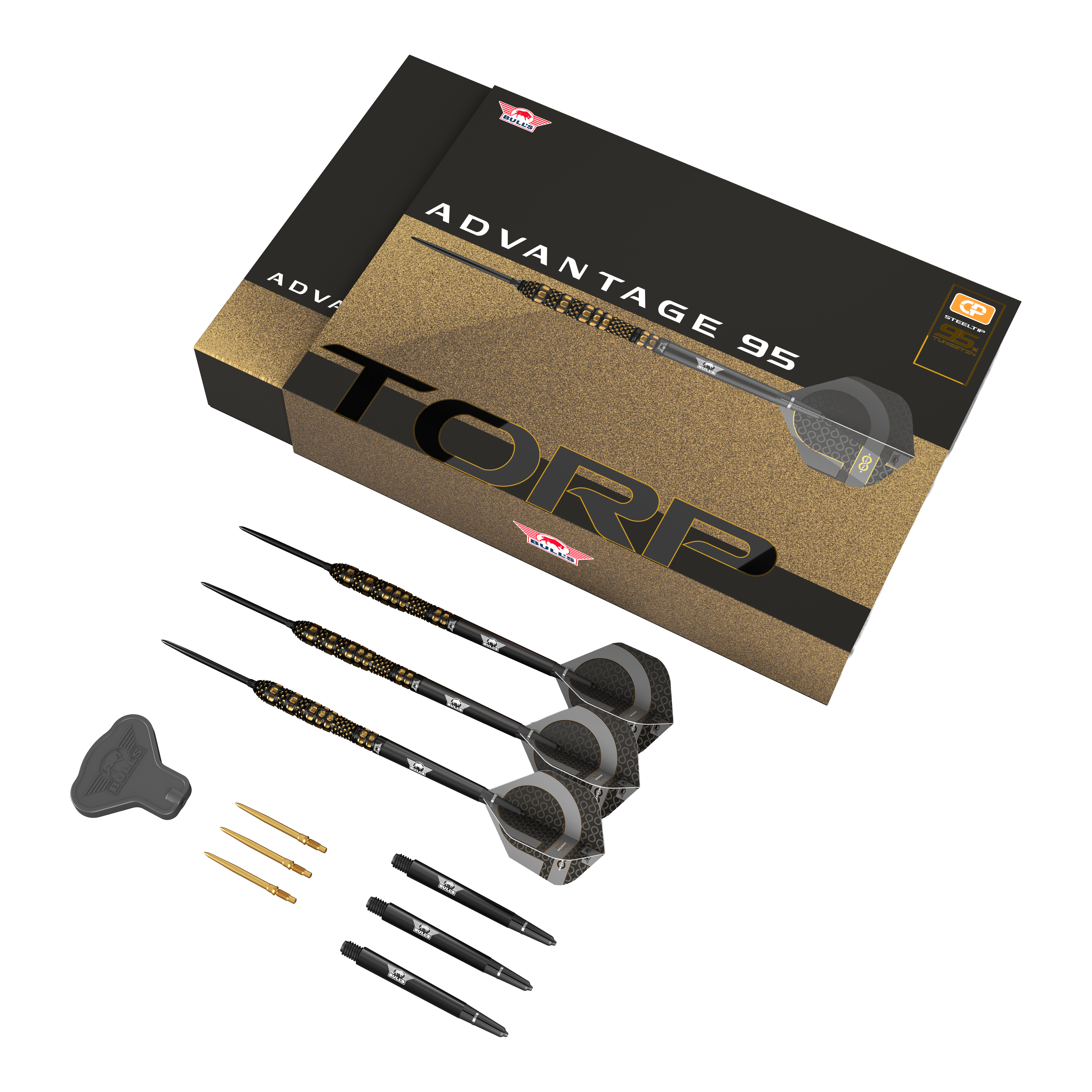 Bulls NL Advantage 95 Torp Convertible Point Steel Darts