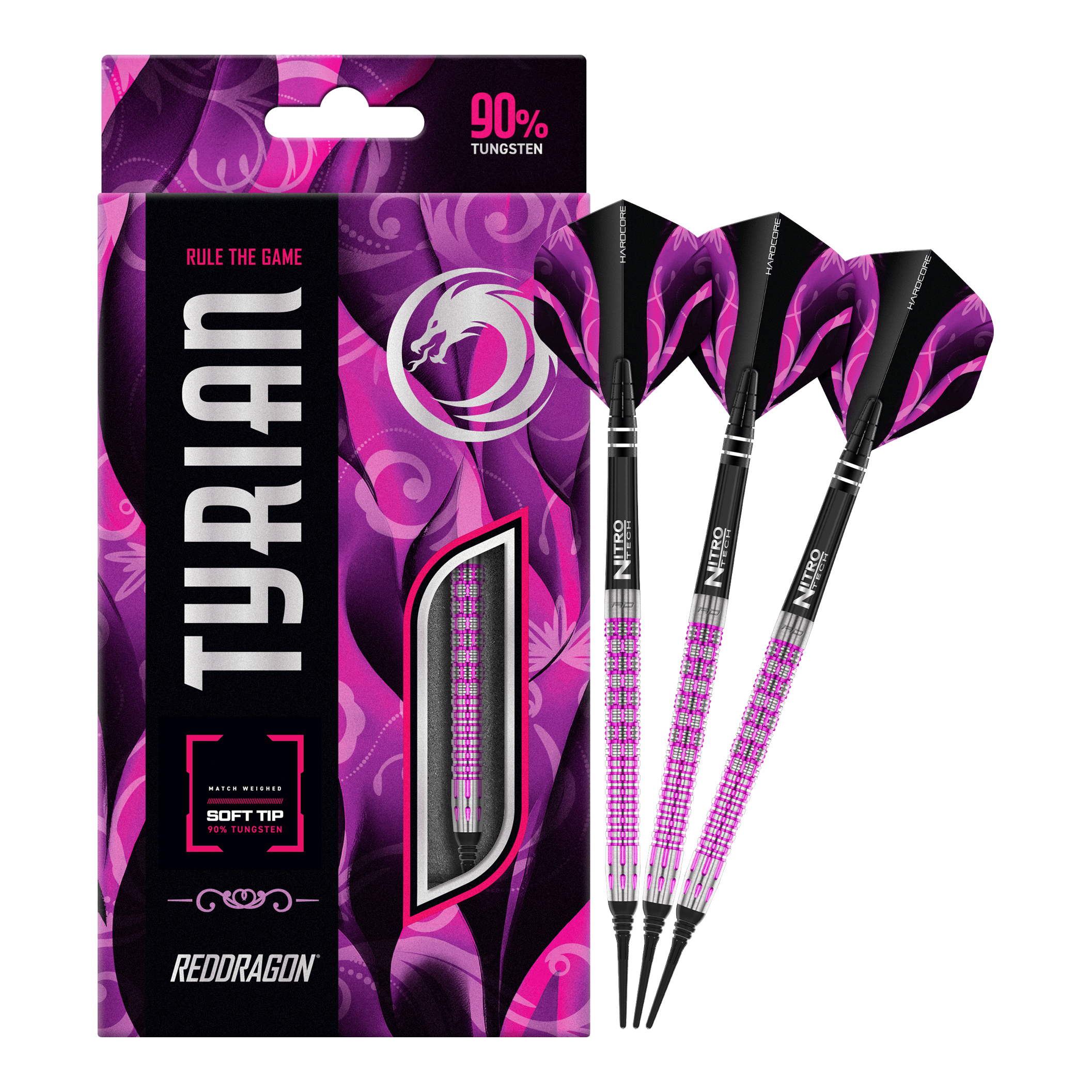 Red Dragon Tyrian Softdarts - 22g