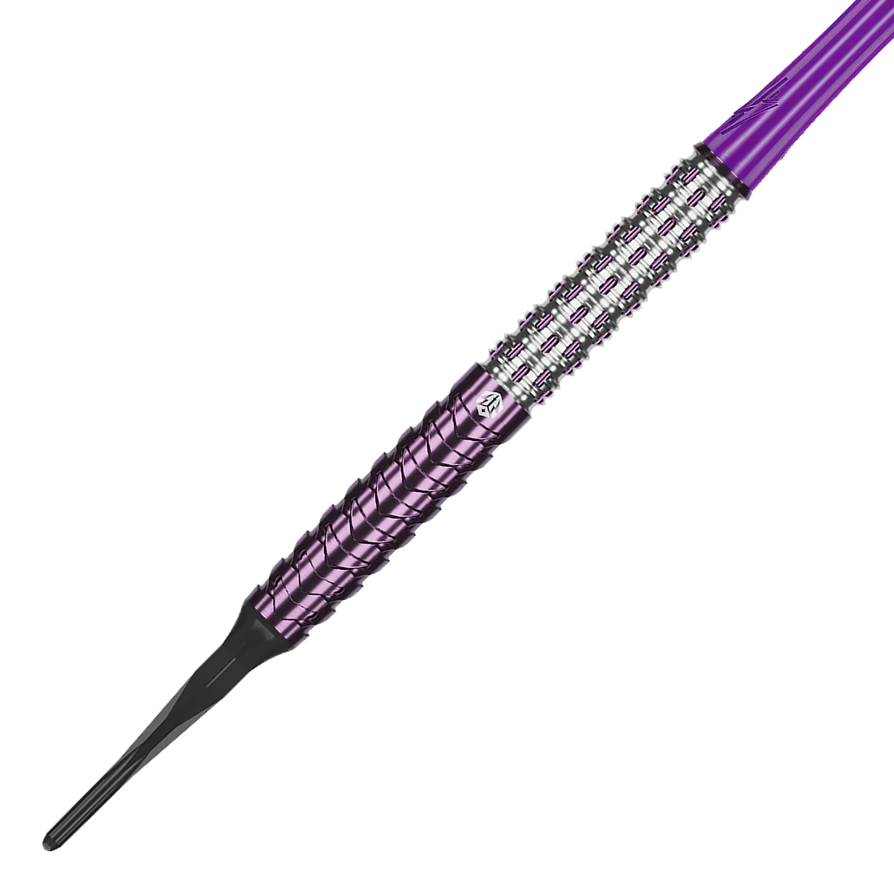 Caliburn Awakening ET soft darts - 20.5g Das Bild zeigt die Caliburn Awakening E.T. Softdarts - 20,5g. Die Darts liegen prominent vor weißem Hintergrund.