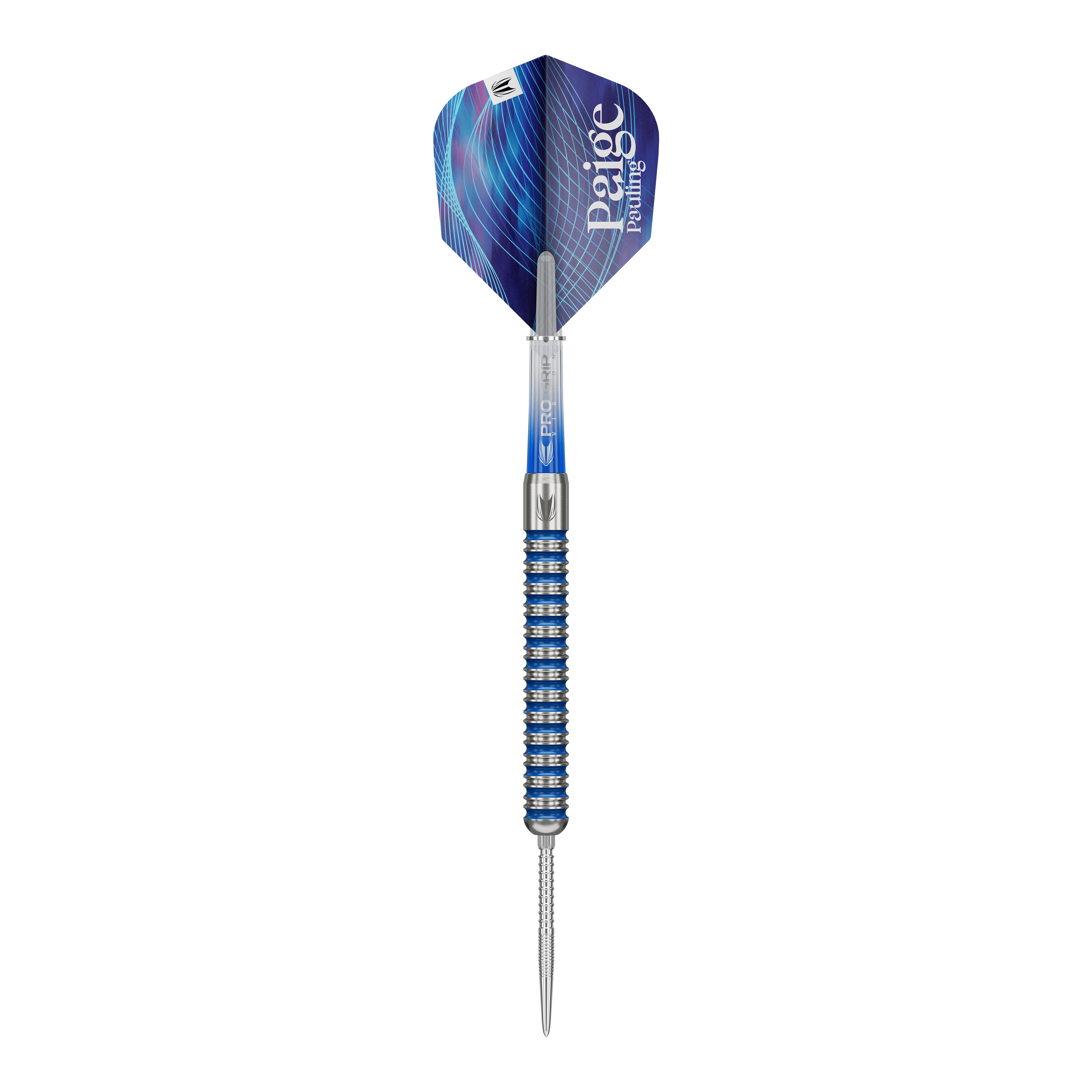 Target Paige Pauling GEN1 Swiss Points Steeldarts - 22g Zu sehen ist das Target Paige Pauling GEN1 Swiss Points Steeldarts - 22g. Das Produkt wird detailliert aus einer anderen Perspektive präsentiert.