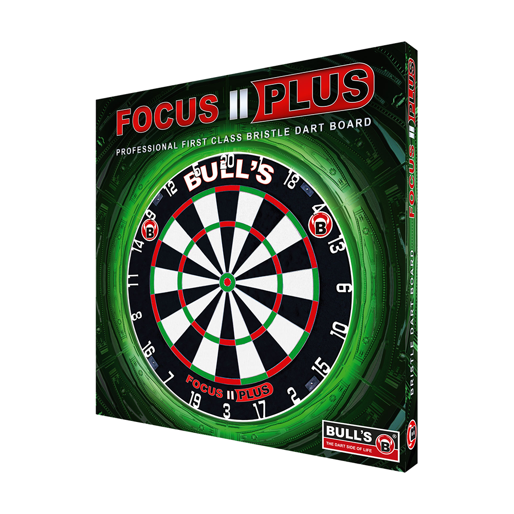 Bulls Focus II Plus Steeldartboard