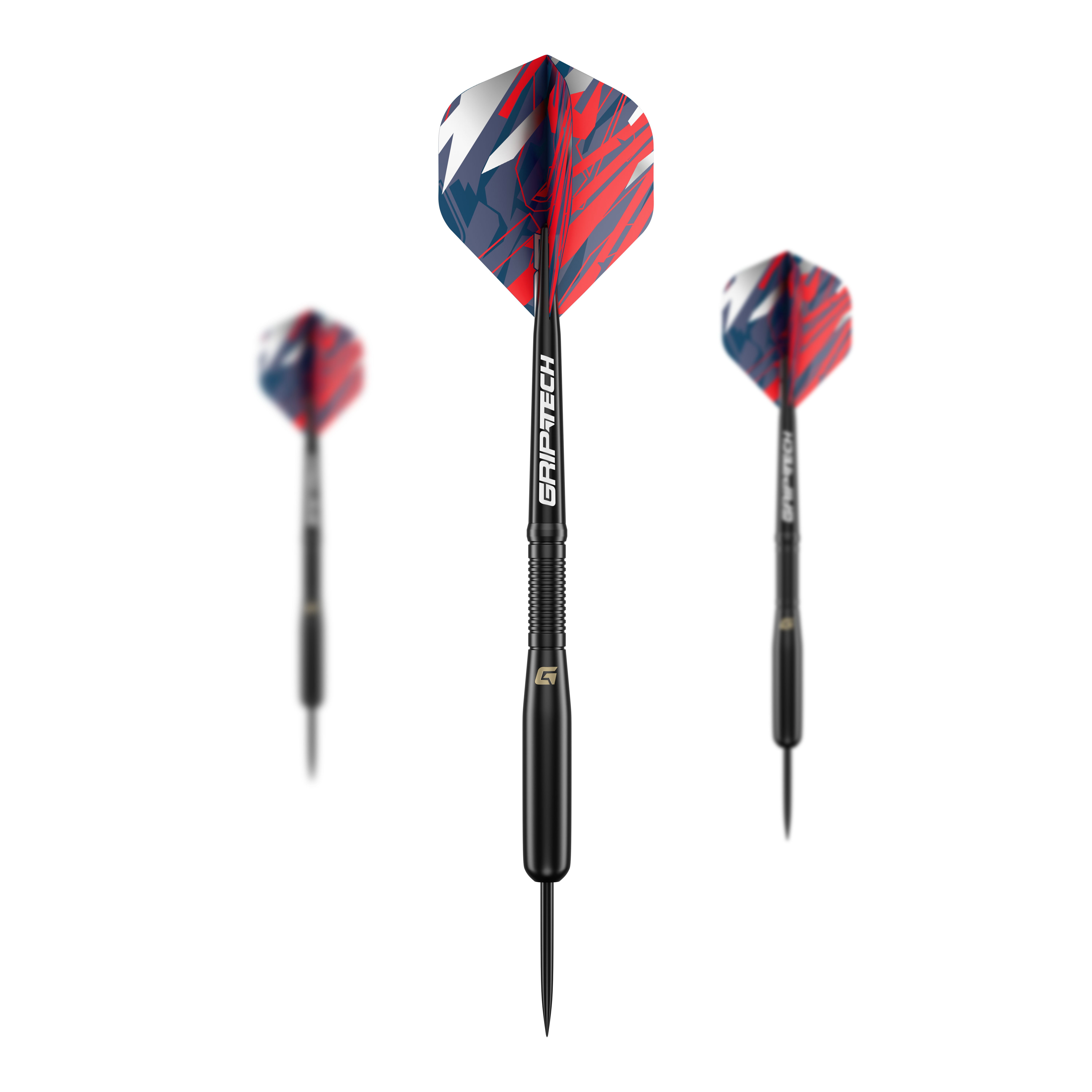 GOAT Homerun Baseball Black Brass Steeldarts - 15g