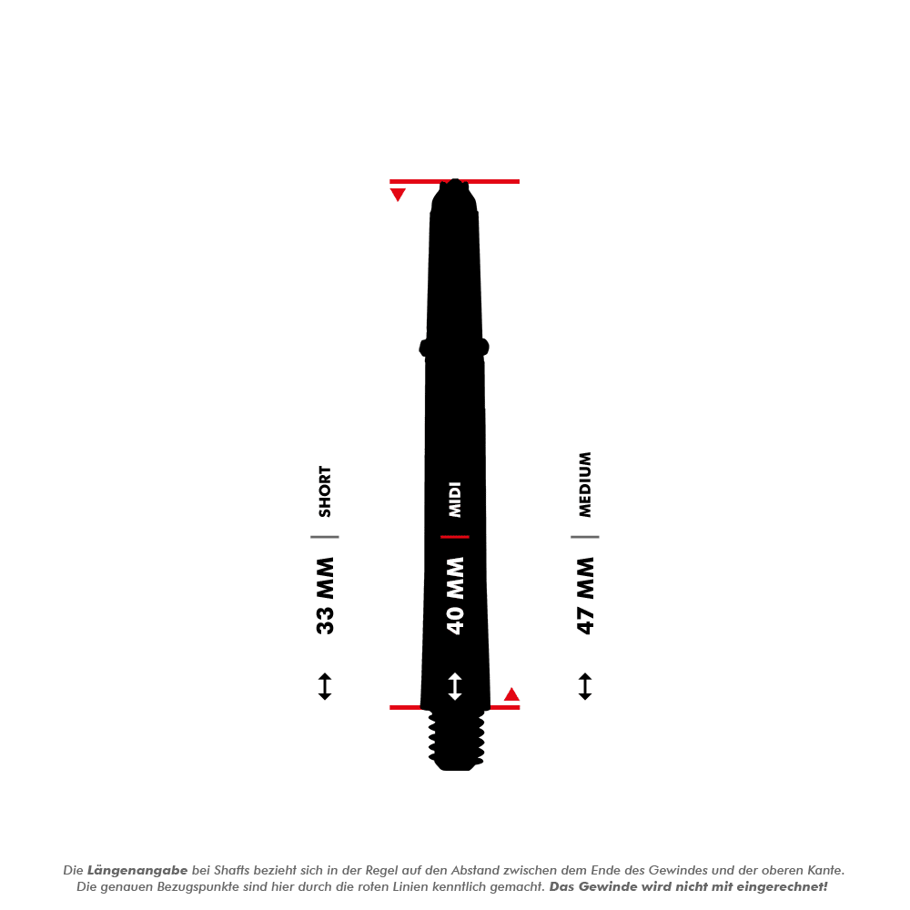 Harrows Supergrip Fusion Shafts - Green