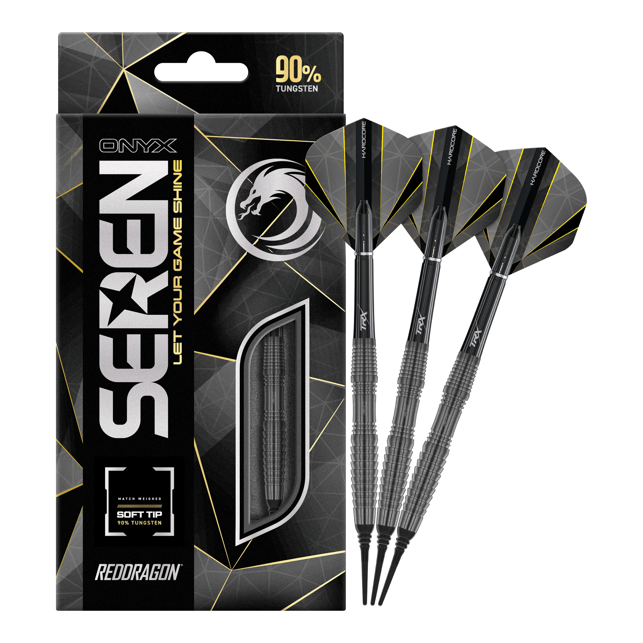 Red Dragon Seren 3 Onyx Softdarts - 20g