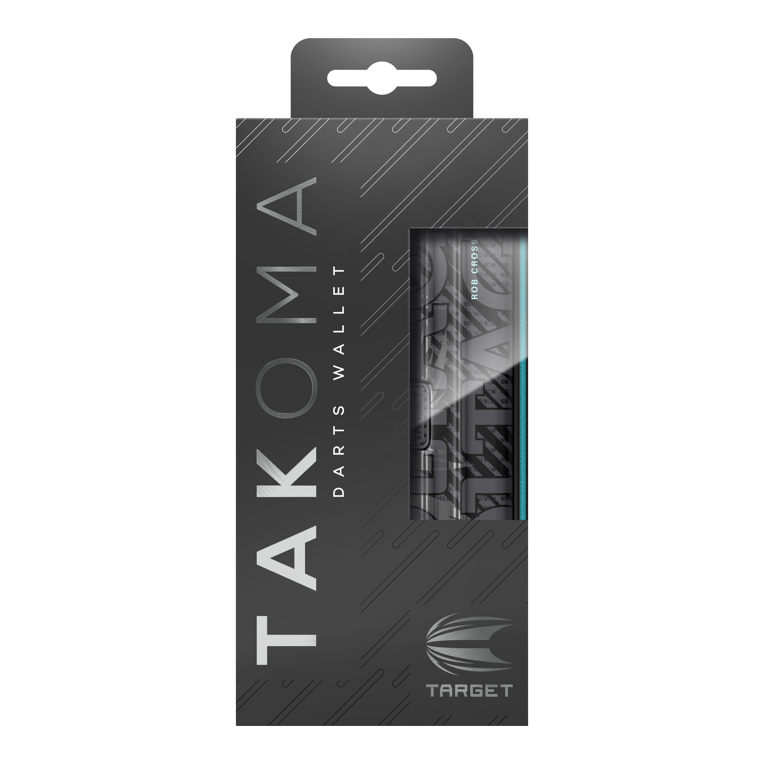 Takoma Ghost Series Rob Cross dart case Auf dem Bild sieht man das Takoma Ghost Series Rob Cross Dartcase. Das Dartcase ist Teil der Ghost Series und bietet Schutz für Dartutensilien.