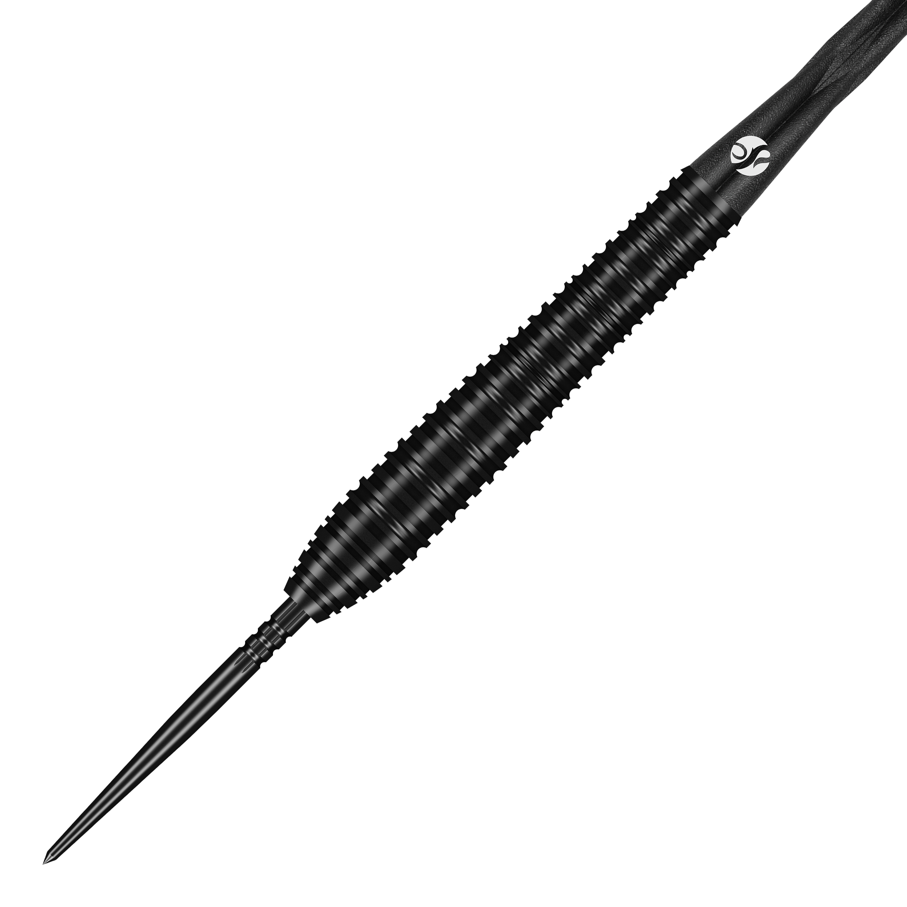 Shot ZEN Torpedo Turbo Point Steel Darts - 23g Das Bild zeigt die Shot ZEN Torpedo Turbo Point Steeldarts - 23g. Die Details der Steeldarts sind sichtbar.