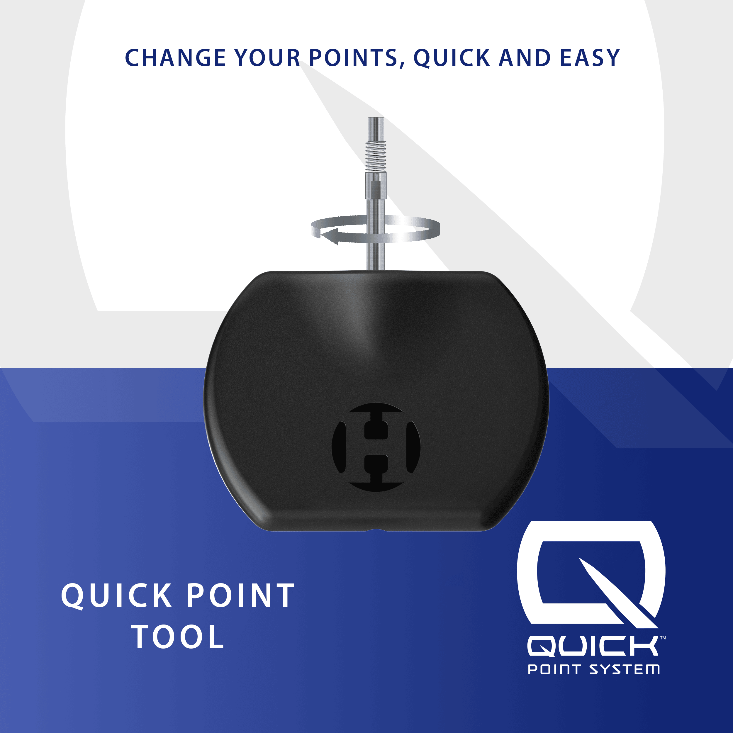 Harrow's Basic Quick Point Tool Dieses Bild zeigt das Produkt Harrows Basic Quick Point Tool. Es ist ein hilfreiches Tool für Dartzubehör.