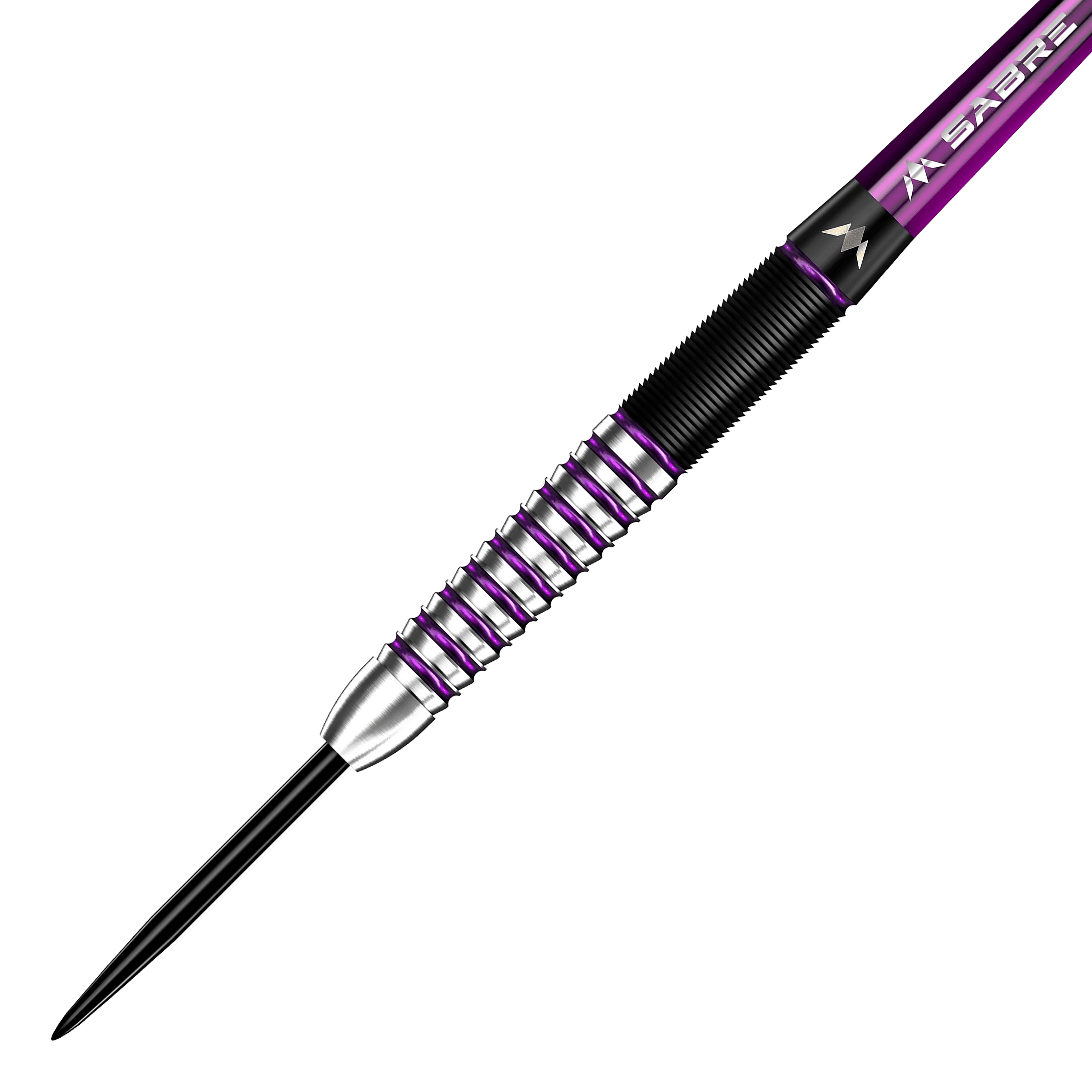 Mission James Hurrell Hillbilly Black Purple Steel Darts