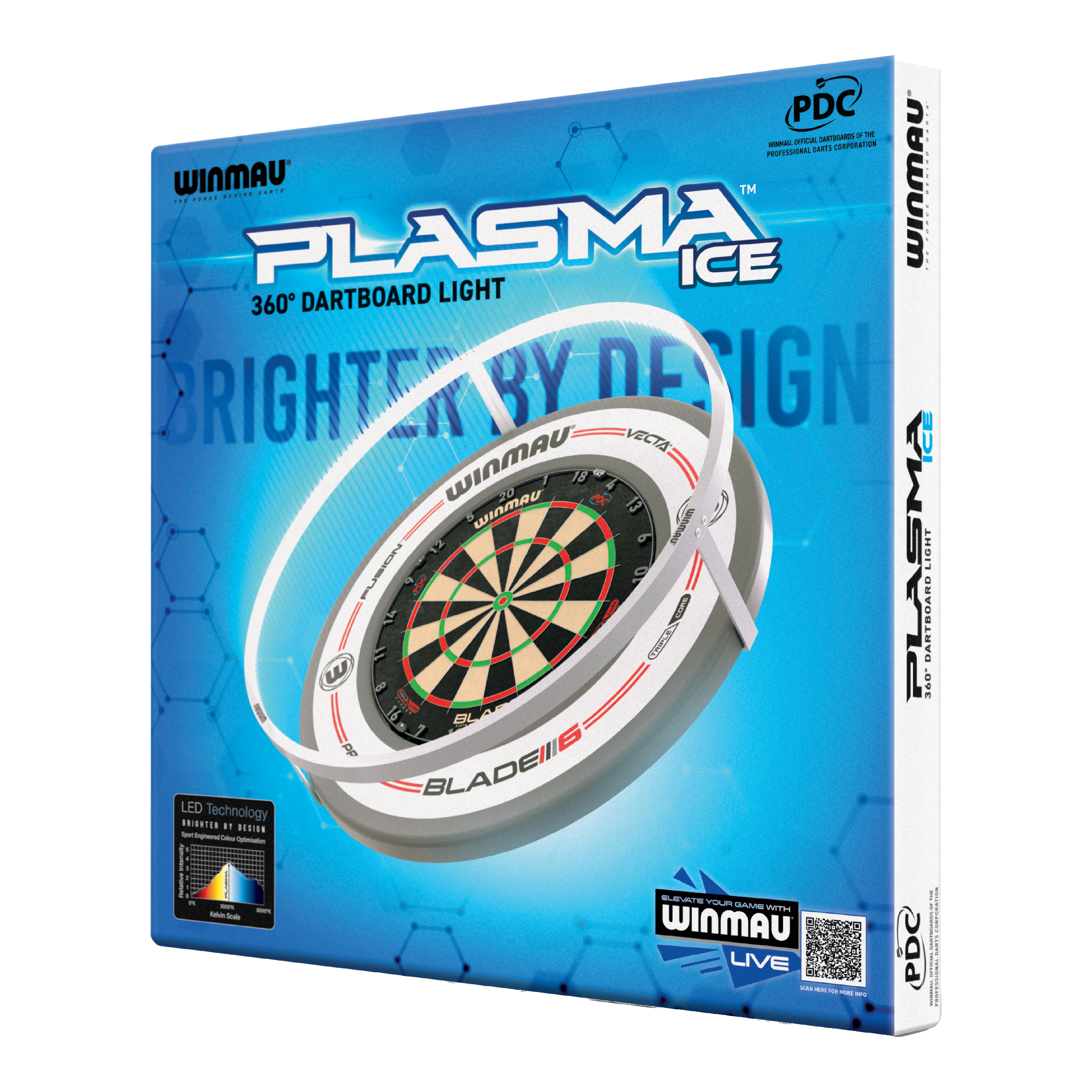 Winmau Plasma Ice LED Dartboard Light