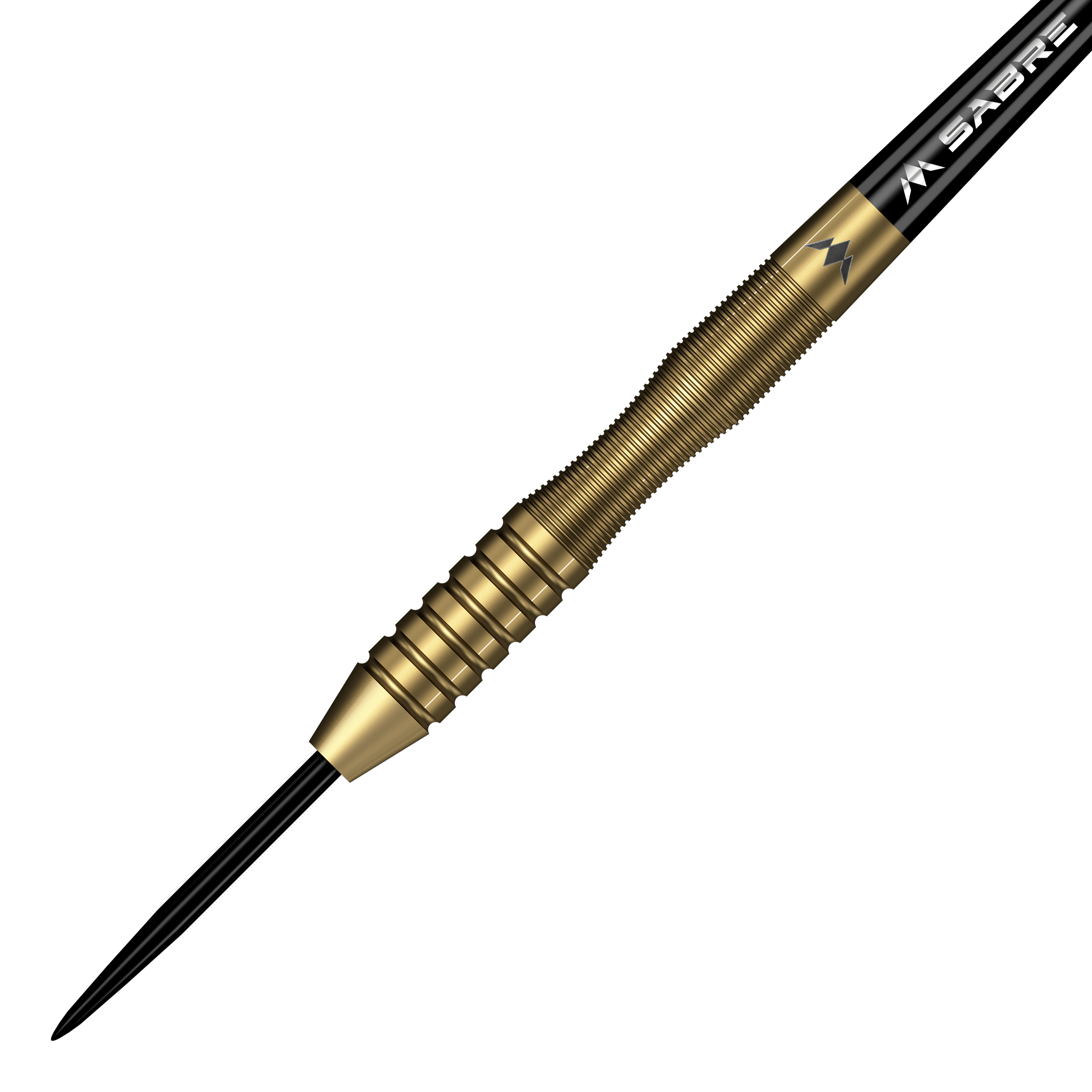 Mission Viktor Tingstrom Gold Steel Darts - 22g Mission Viktor Tingstrom Gold Steeldarts - 22g, das Produkt aus einer anderen Perspektive. Die goldenen Steeldarts sind detailliert abgebildet.
