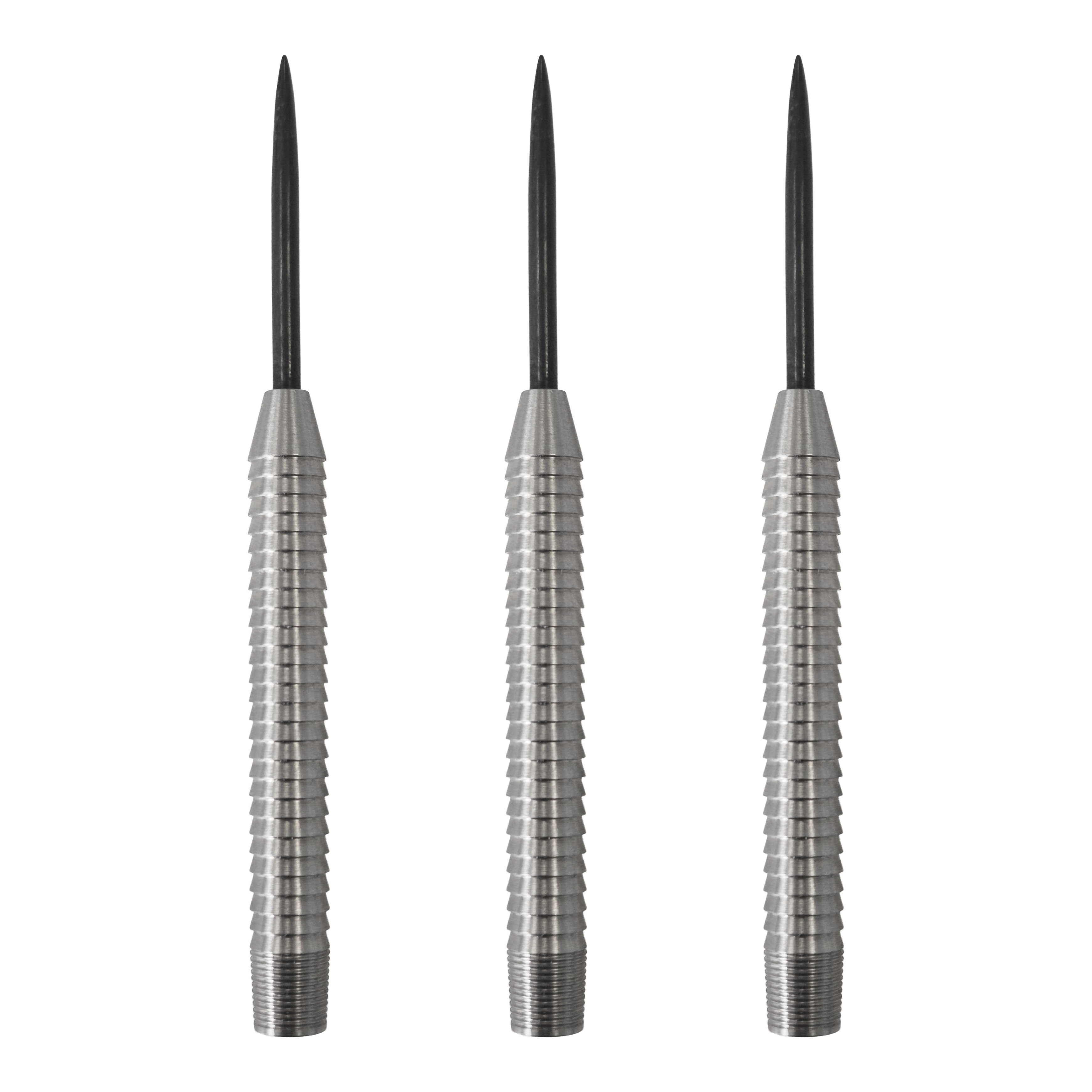 McDart Shark 3 steel dart barrels - 22g Abgebildet ist das Set McDart Shark 3 Steeldart-Barrels - 22g. Die Steeldart-Barrels werden als Set dargestellt.