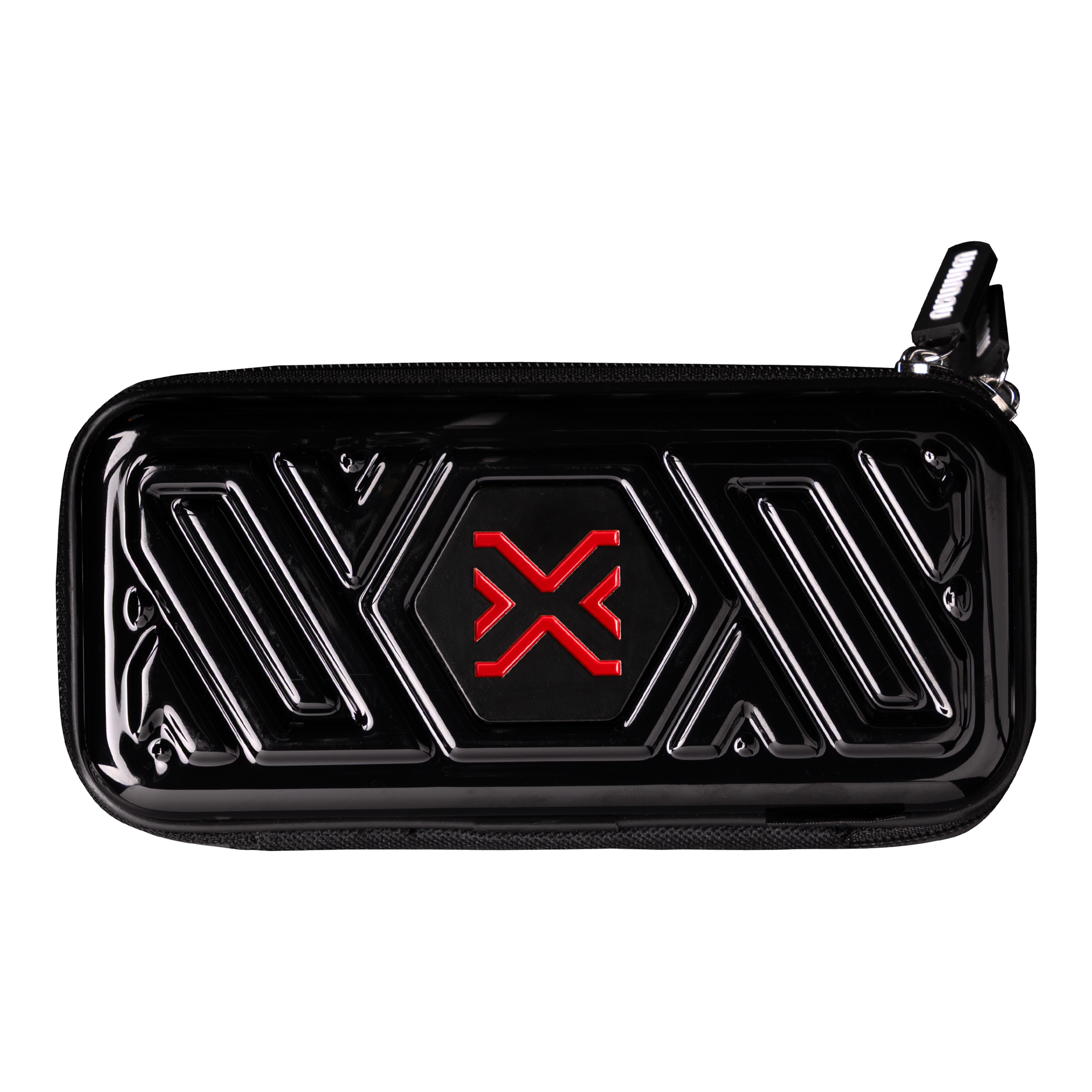 Winmau Blade X Armor G1 dart wallet Auf dem Bild befindet sich der Artikel 8534_Winmau_Blade_X_Armor_G1_Dartwallet_1. Es scheint ein Produkt aus dem Dartbereich zu sein.