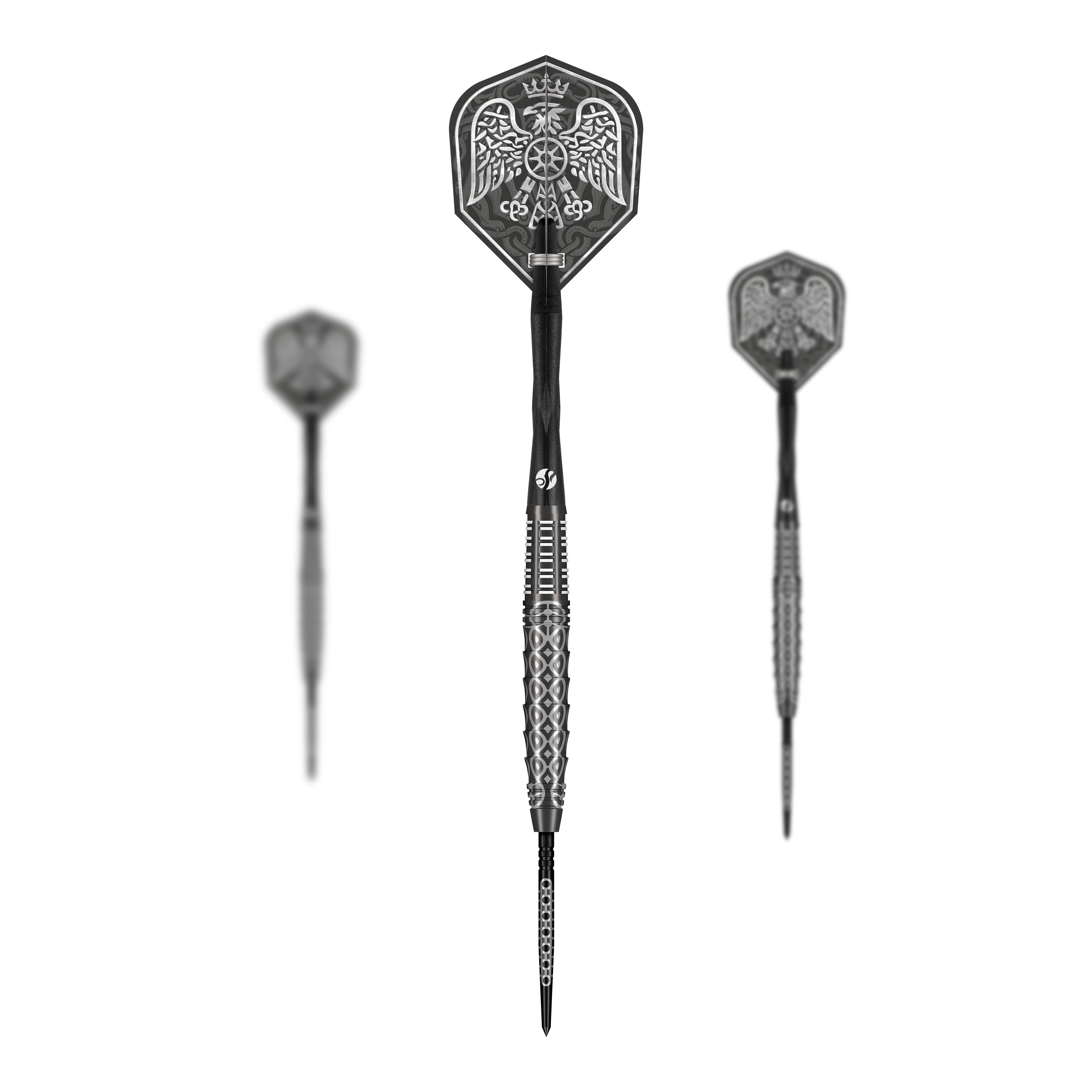 Shot Goths Wulfaz Turbo Point Steel Darts - 23g