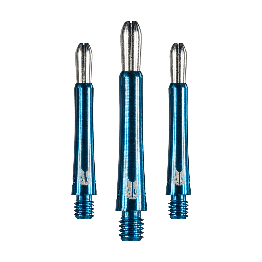 Target Grip Style Aluminium Shafts - Blau