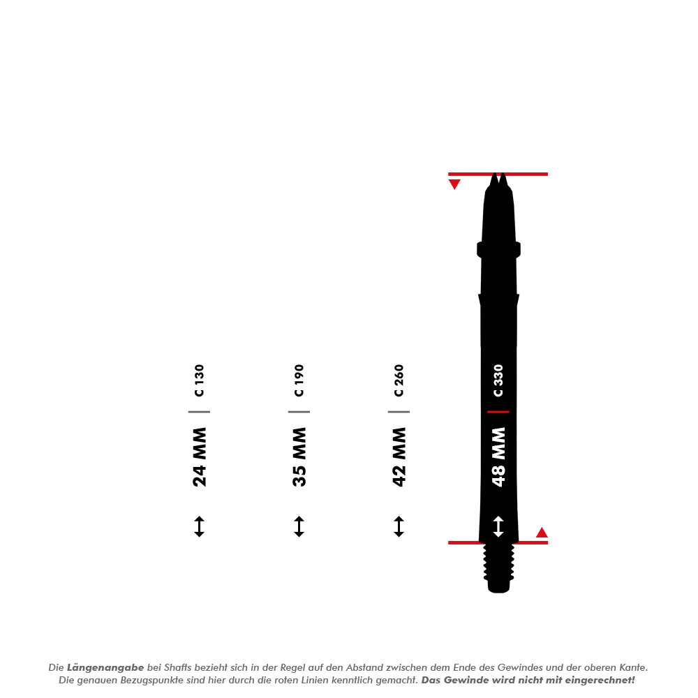 L L-Stylearo Shafts - White