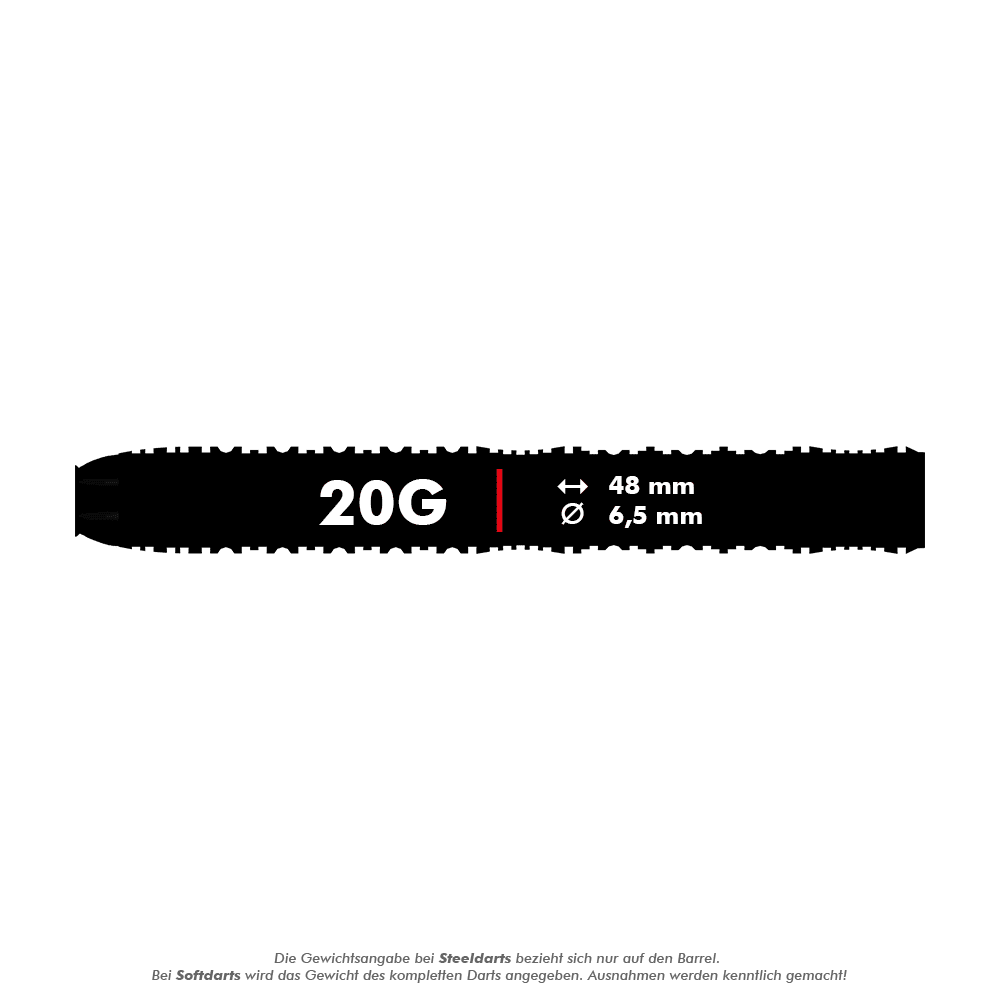 Shot ZEN Straight Softdarts - 20g