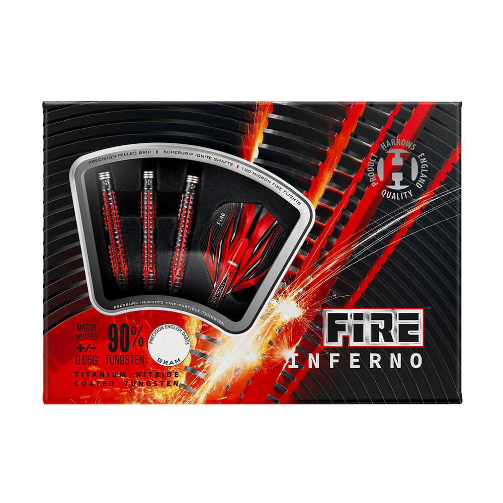 Harrows Fire Inferno Steeldarts