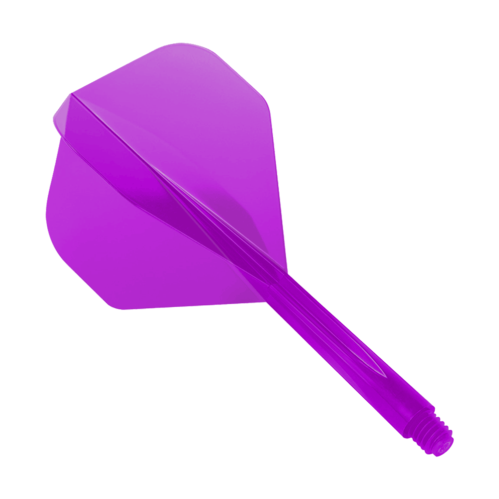 Condor Ax Clear Purple Flight System Standard Das Bild zeigt einen Artikel mit dem Dateinamen CO82631_Condor_AXE_ClearPurple_Standard_1_NEU. Das Produkt wird in dieser Aufnahme neutral dargestellt.