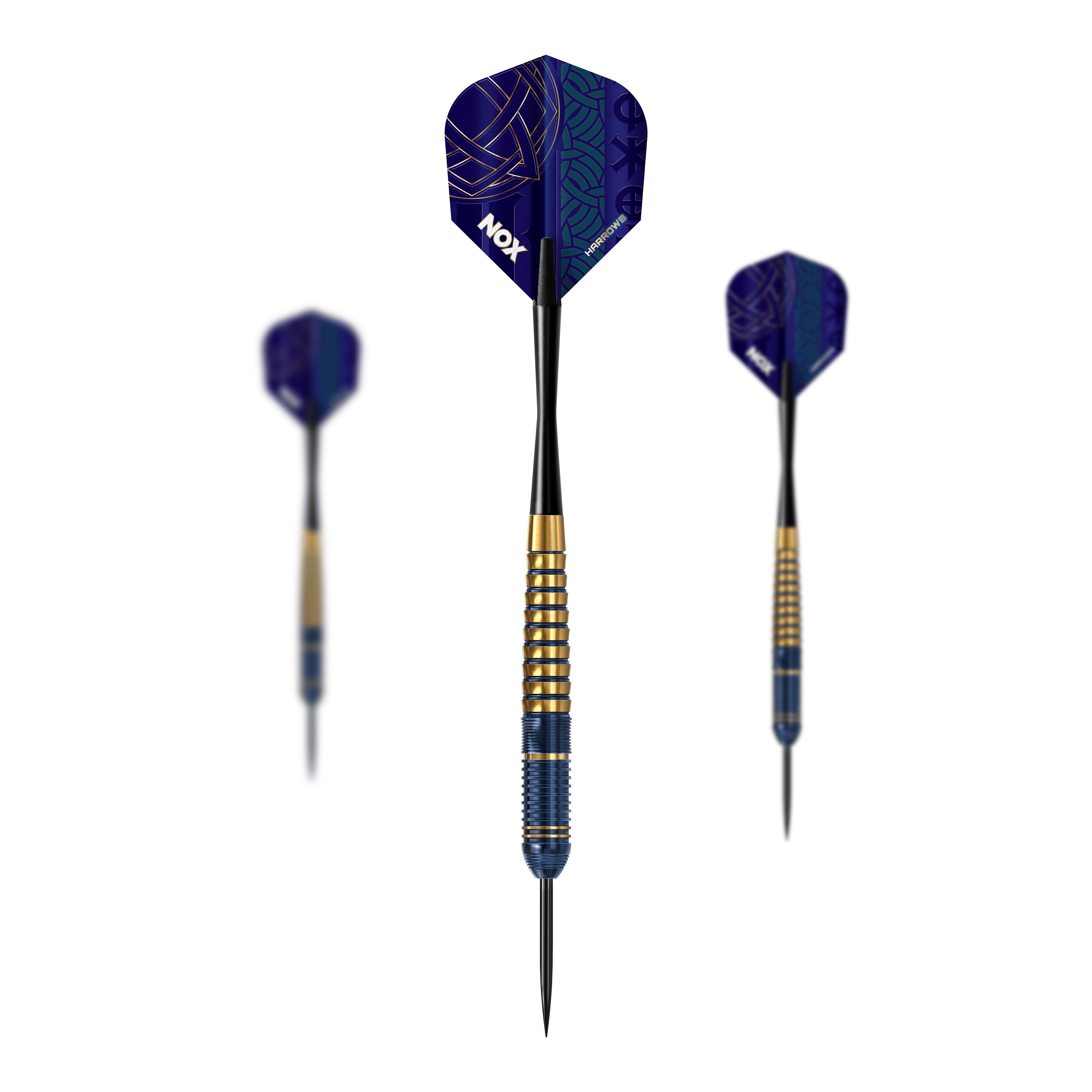Harrows Nox Premium Brass Steel Darts Abgebildet sind die Harrows Nox Premium Brass Steeldarts. Diese hochwertigen Dartpfeile sind speziell für Steeldart entwickelt.
