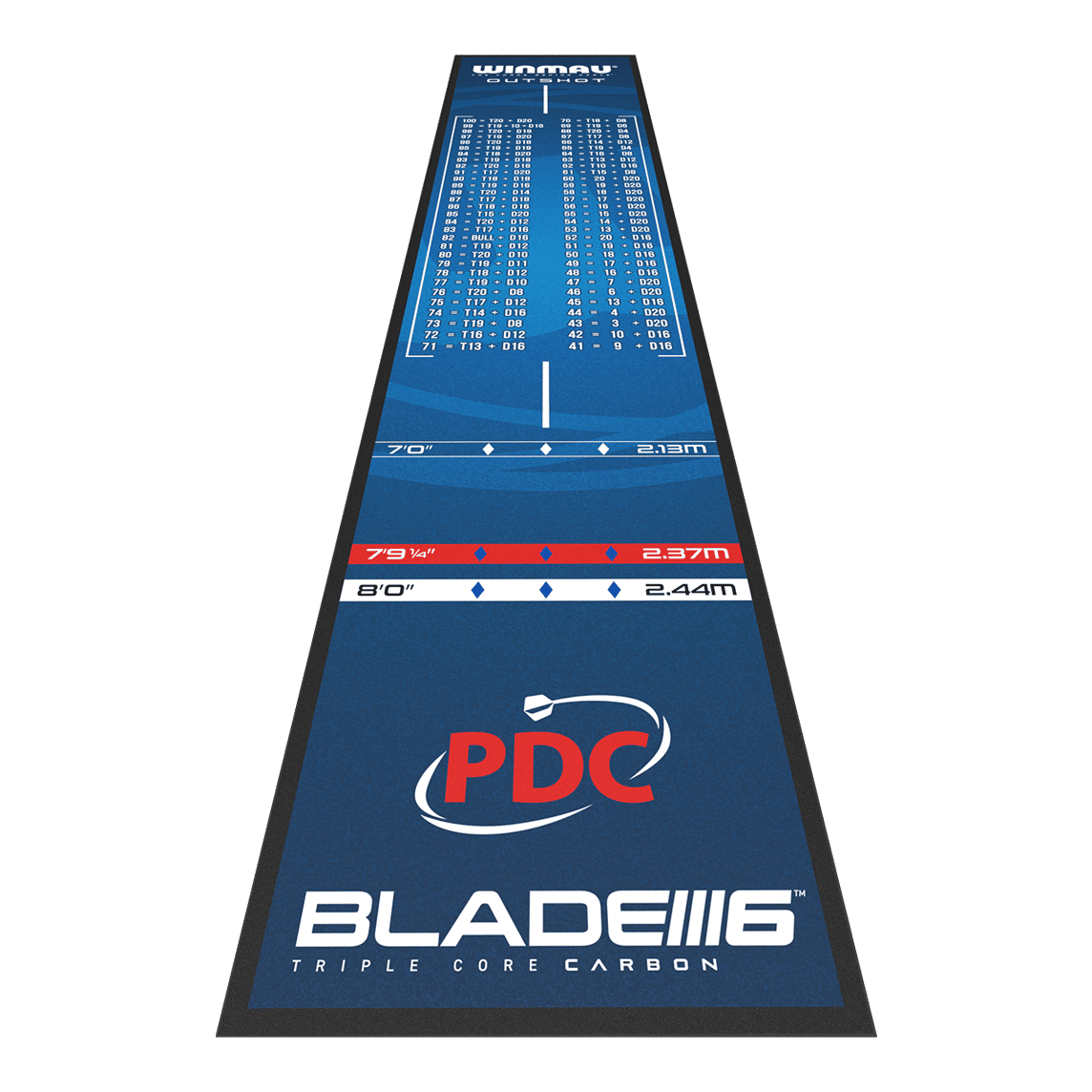 Winmau Outshot Dart Mat 2024