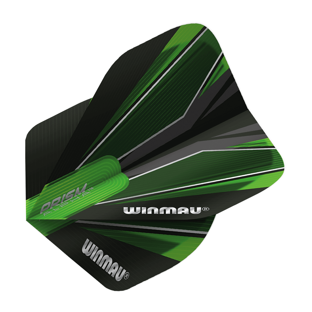 Winmau Prism Alpha Green Standard 2 Flights