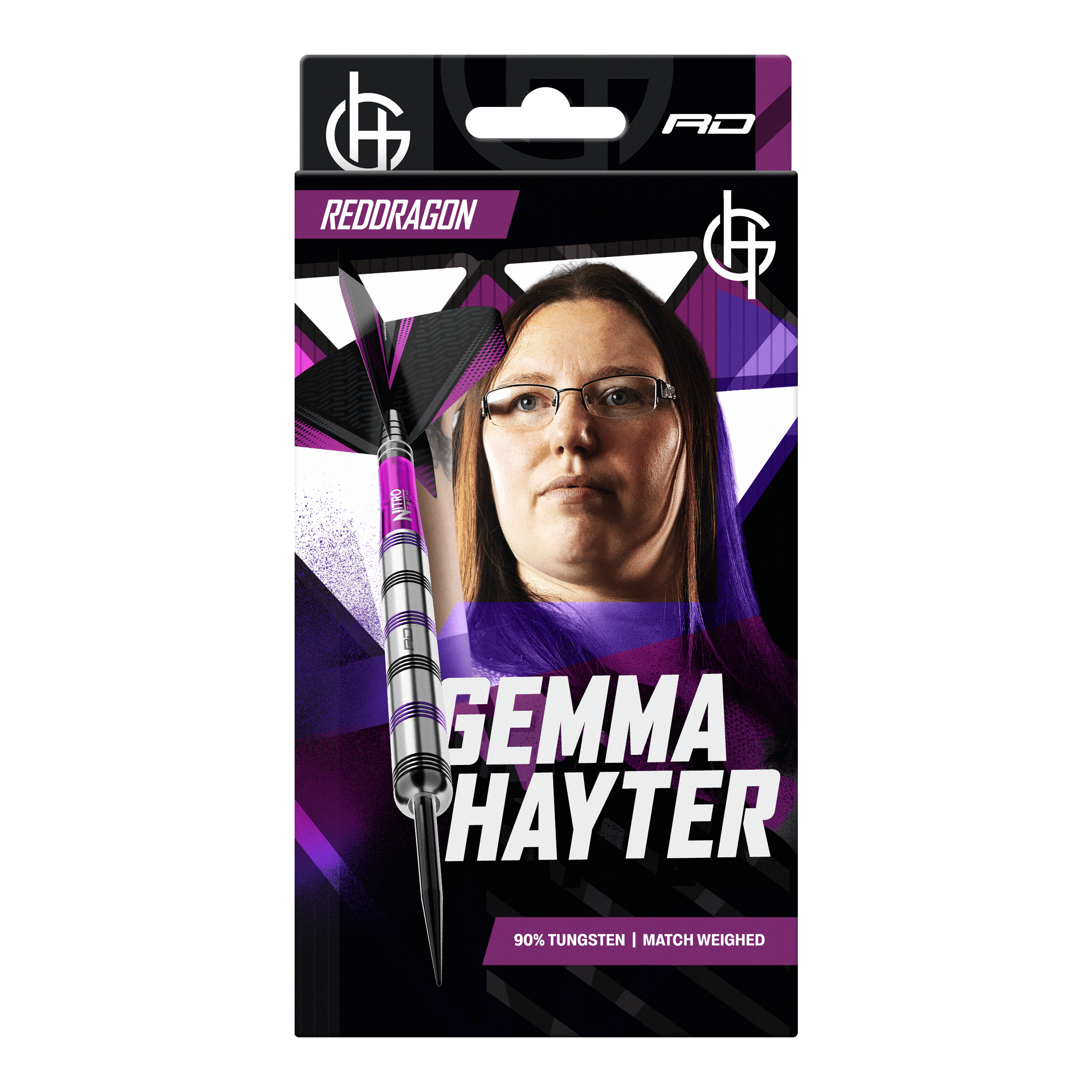Red Dragon Gemma Hayter steel darts - 22g Abgebildet sind die Red Dragon Gemma Hayter Steeldarts - 22g. Die Darts sind für das Steeldartspiel konzipiert.