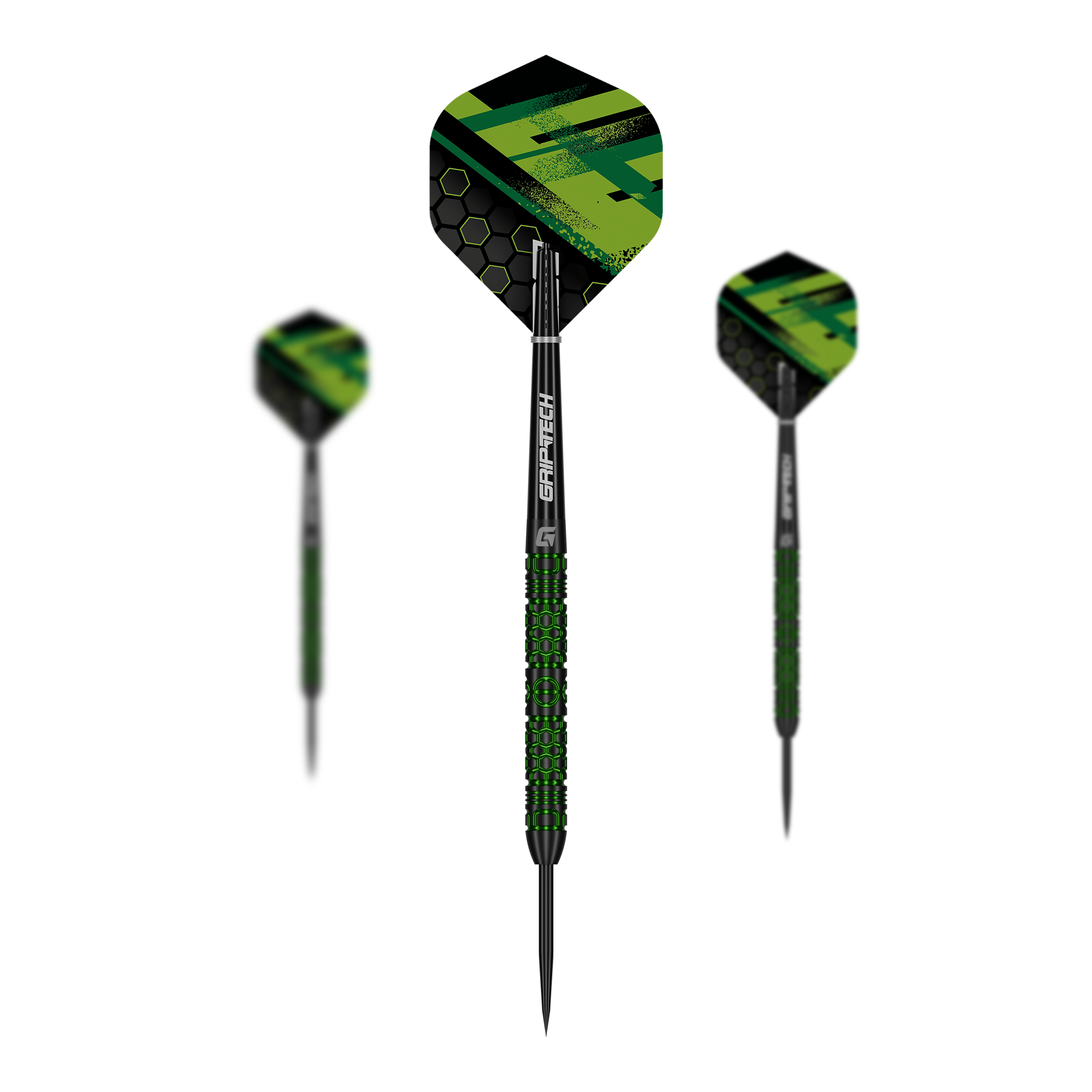 GOAT Kick-Off Steel Darts Zu sehen ist ein Set der GOAT Kick-Off Steeldarts. Es besteht aus mehreren Darts und bietet optimale Spielergebnisse.