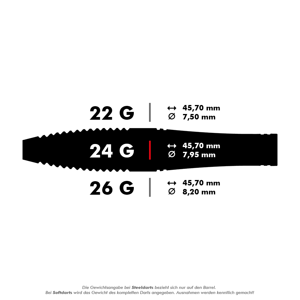 Red Dragon Slipstream Steel Darts