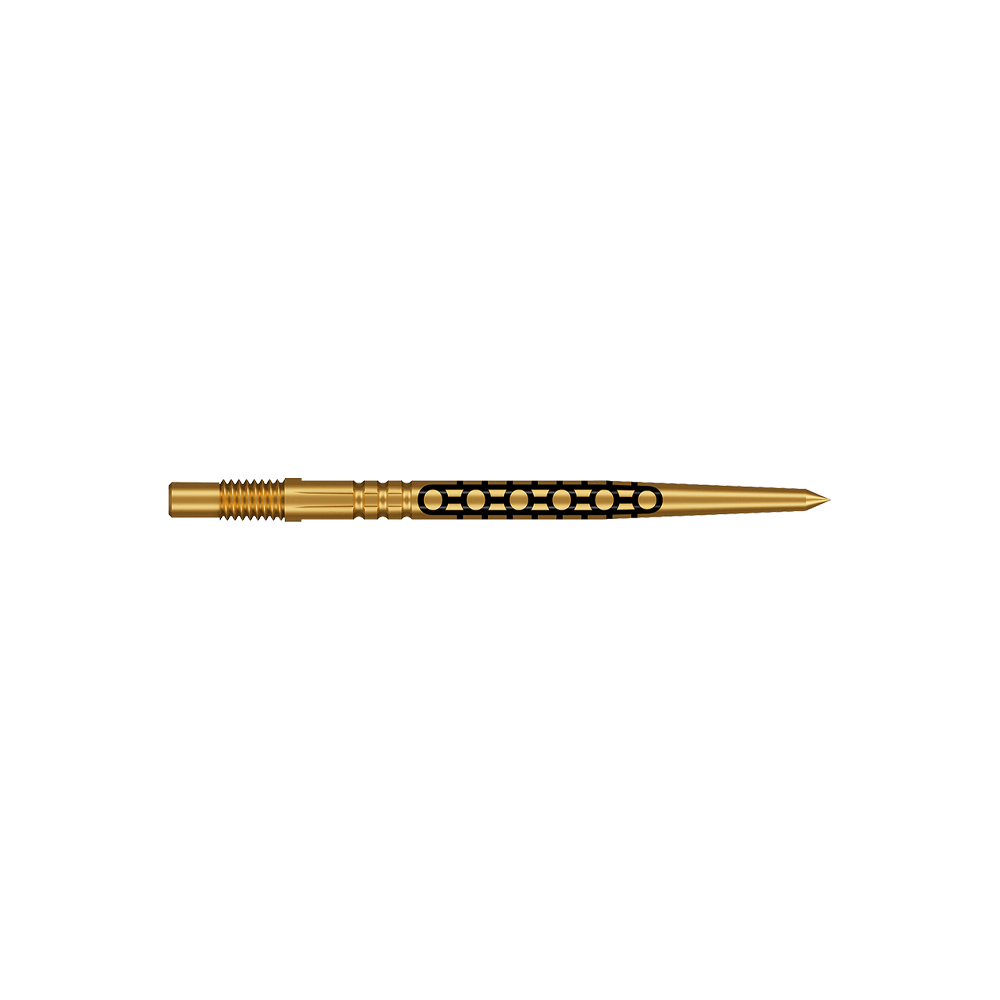 Shot Turbo Point Goths Dart Tips - Gold Shot Turbo Point Goths Dart Tips - Gold