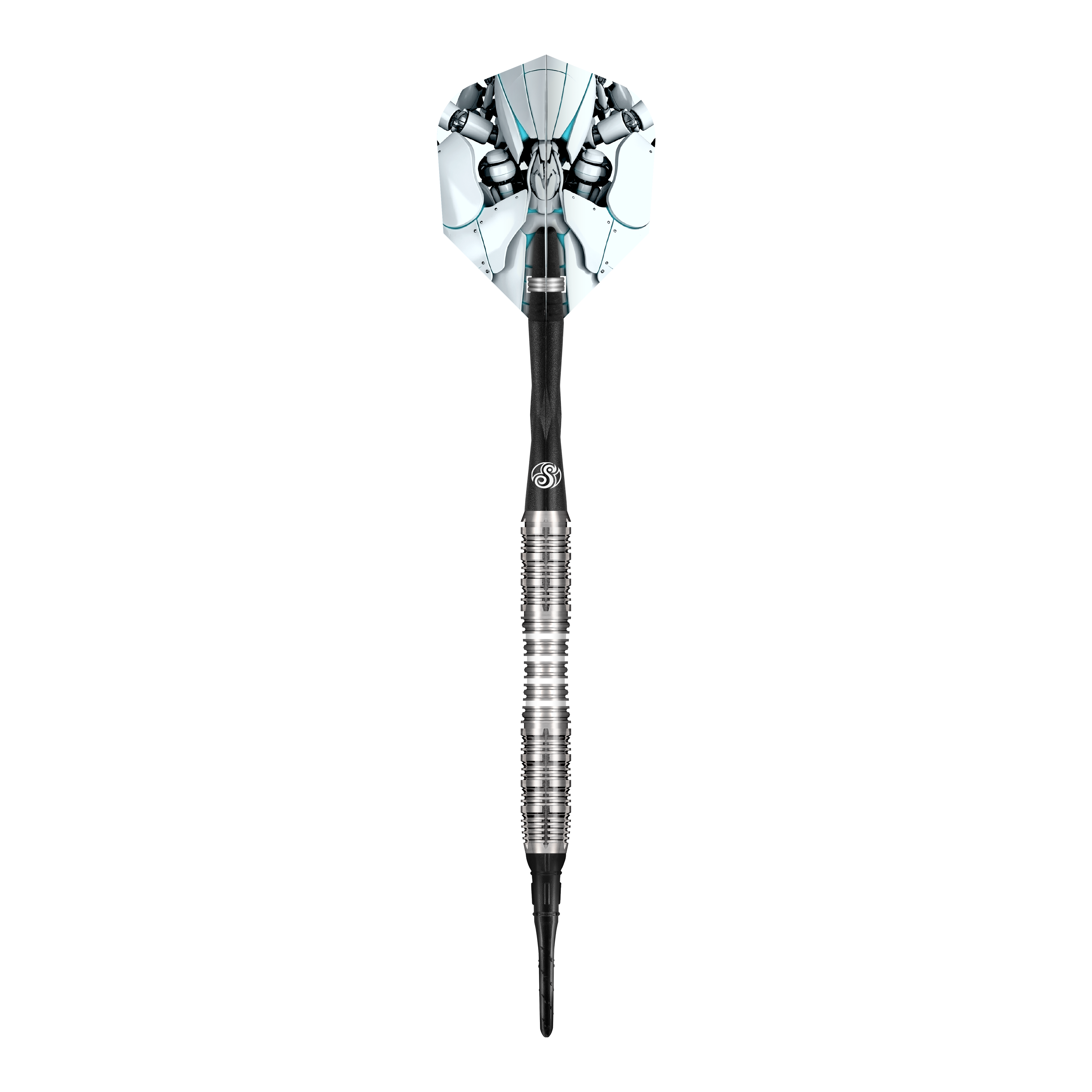 Shot AI Scorpula Soft Darts - 20g Abgebildet ist ein Shot AI Scorpula Softdart mit 20g Gewicht. Das Produkt ist schlank und speziell für präzises Werfen entwickelt.