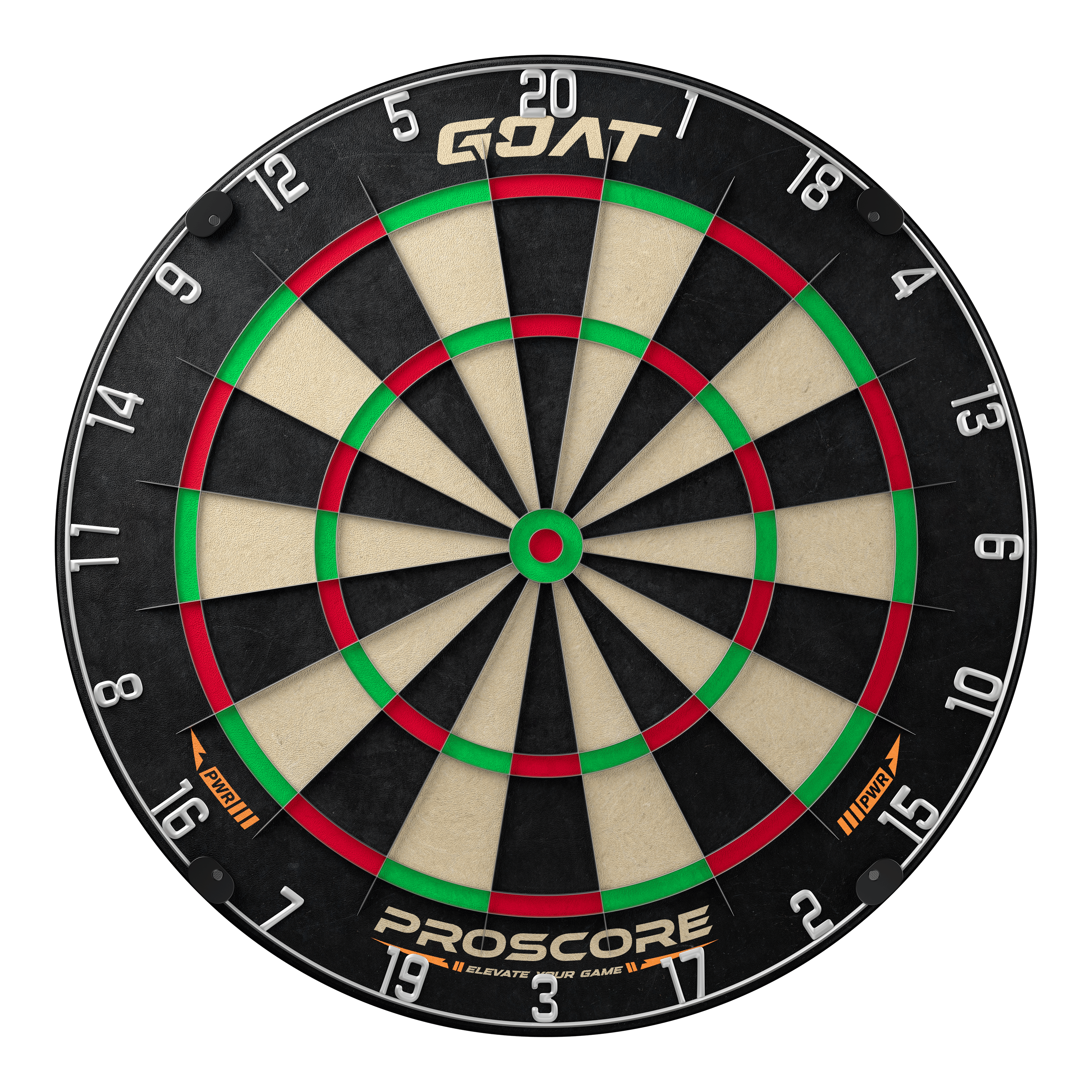 GOAT Proscore PWR steel dartboard