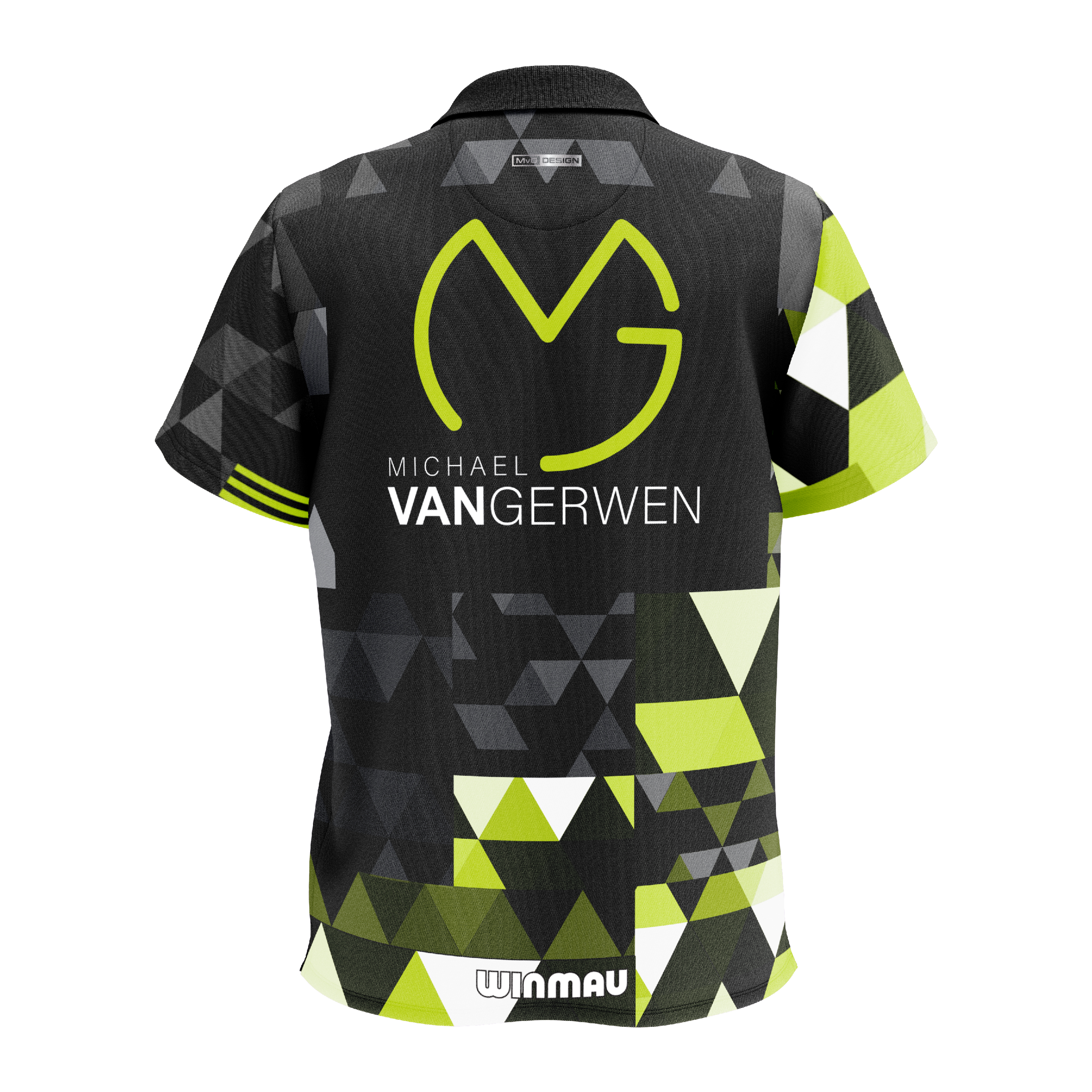 Winmau Michael Van Gerwen fan edition polo shirt Hier ist das Winmau Michael Van Gerwen Fan-Edition Poloshirt abgebildet. Das Poloshirt richtet sich an alle Fans von Michael Van Gerwen.
