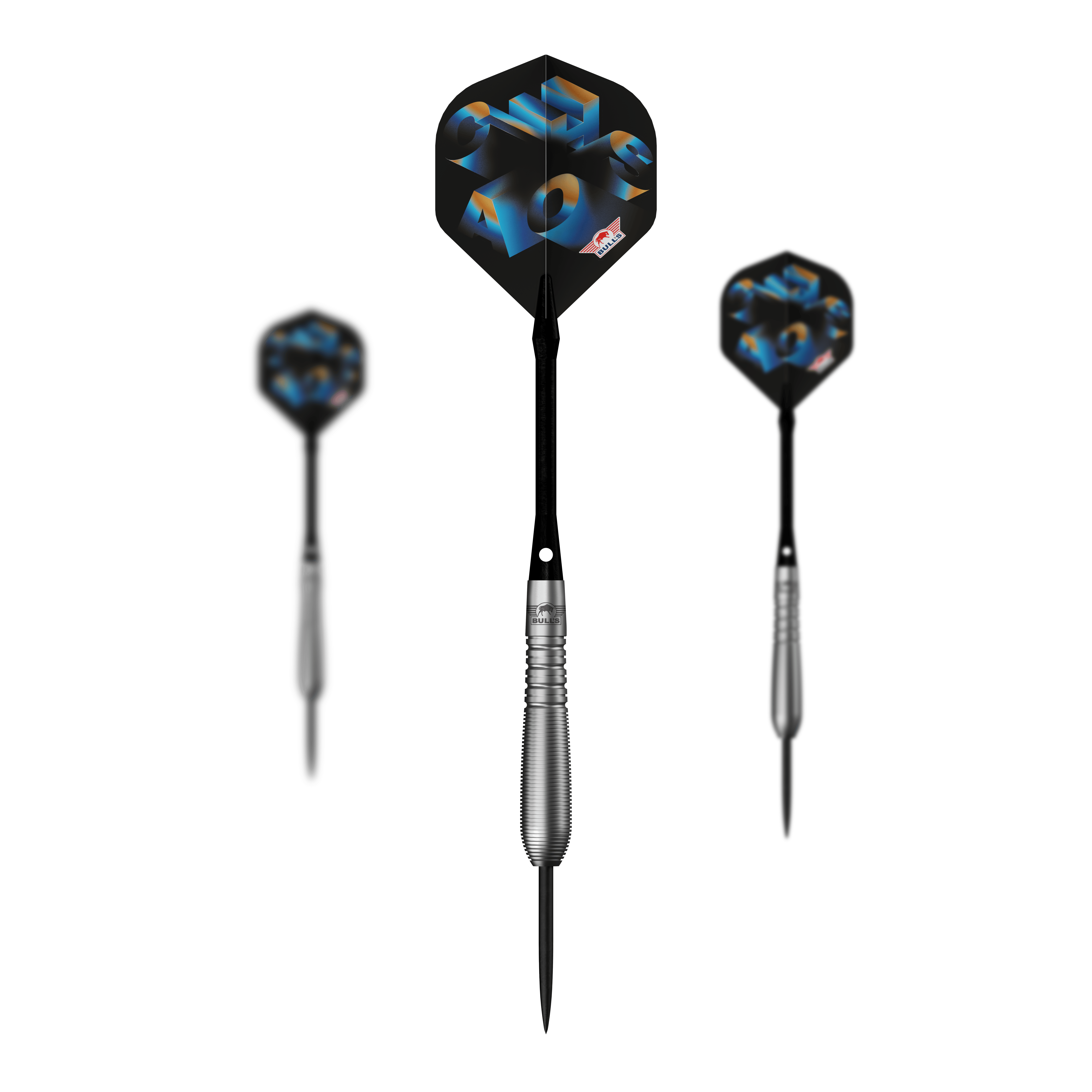 Bulls NL Chaos Blue Steel Darts - 23g