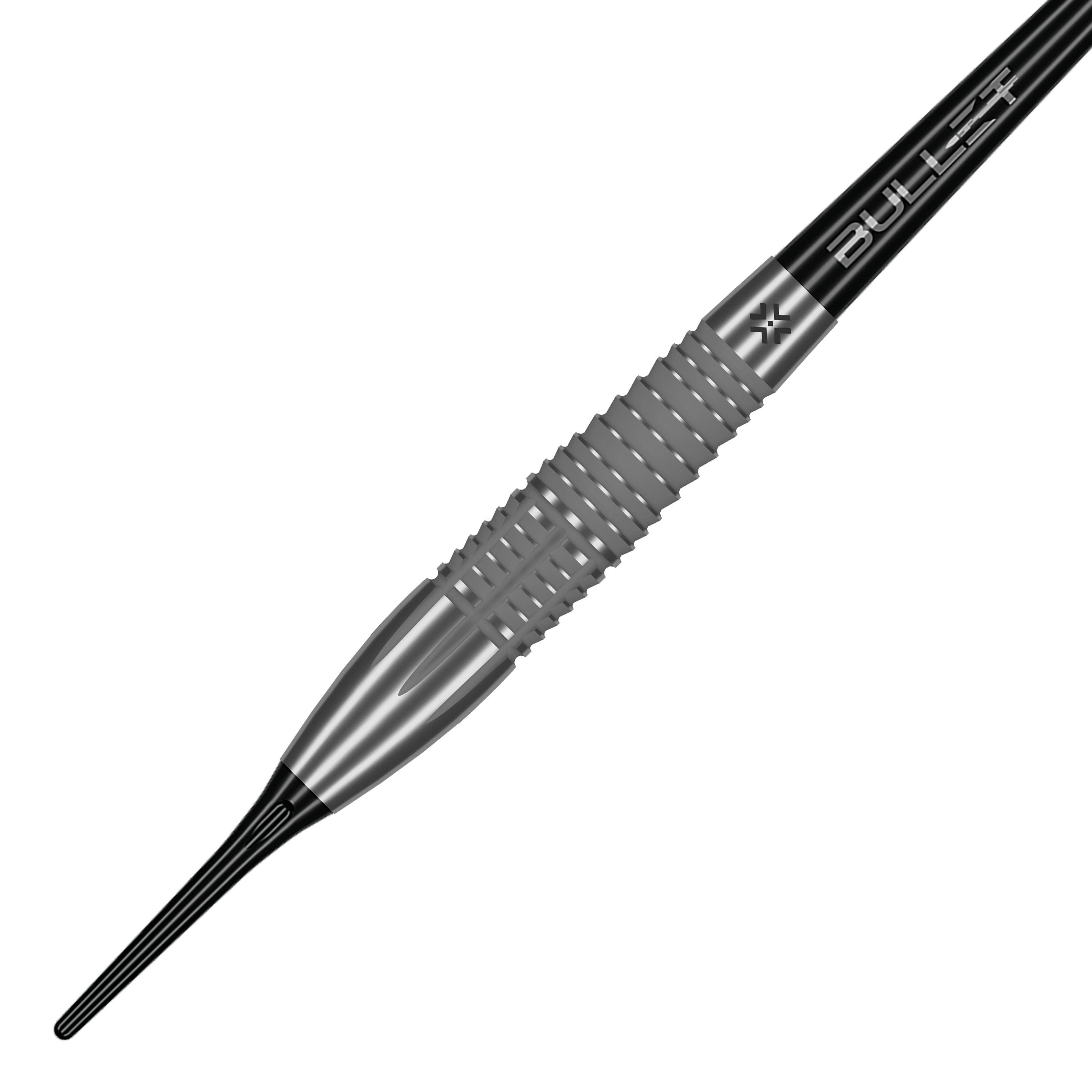 Das Foto zeigt die Bullet Monolith 20g Soft Darts aus einer anderen Perspektive. Sie sind perfekt für Softdart-Anwendungen geeignet.