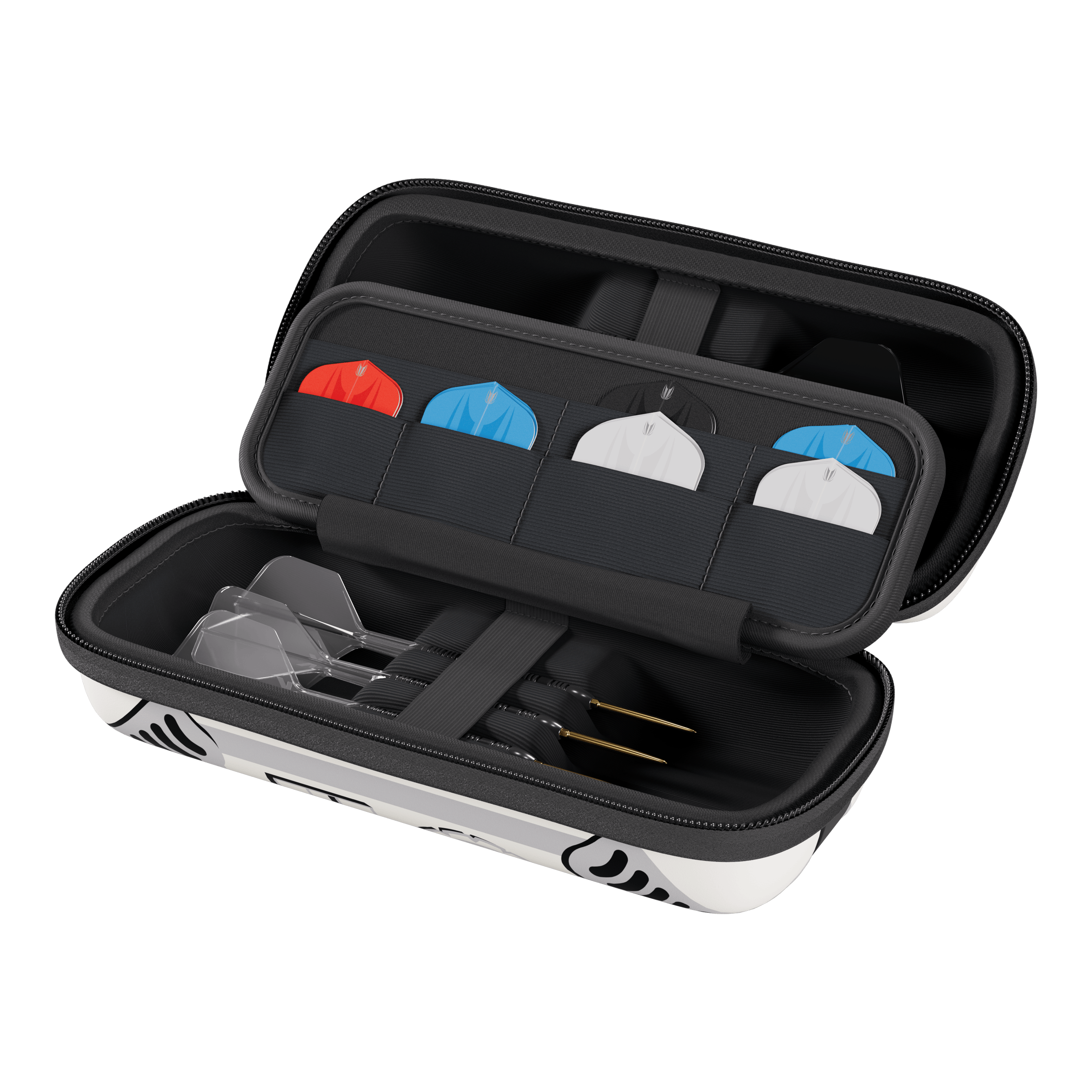 Target Star Wars Boa Dartcase - Stormtrooper Das Bild zeigt das Target Star Wars Boa Dartcase mit Stormtrooper-Design. Es eignet sich ideal für Fans von Darts und Star Wars.