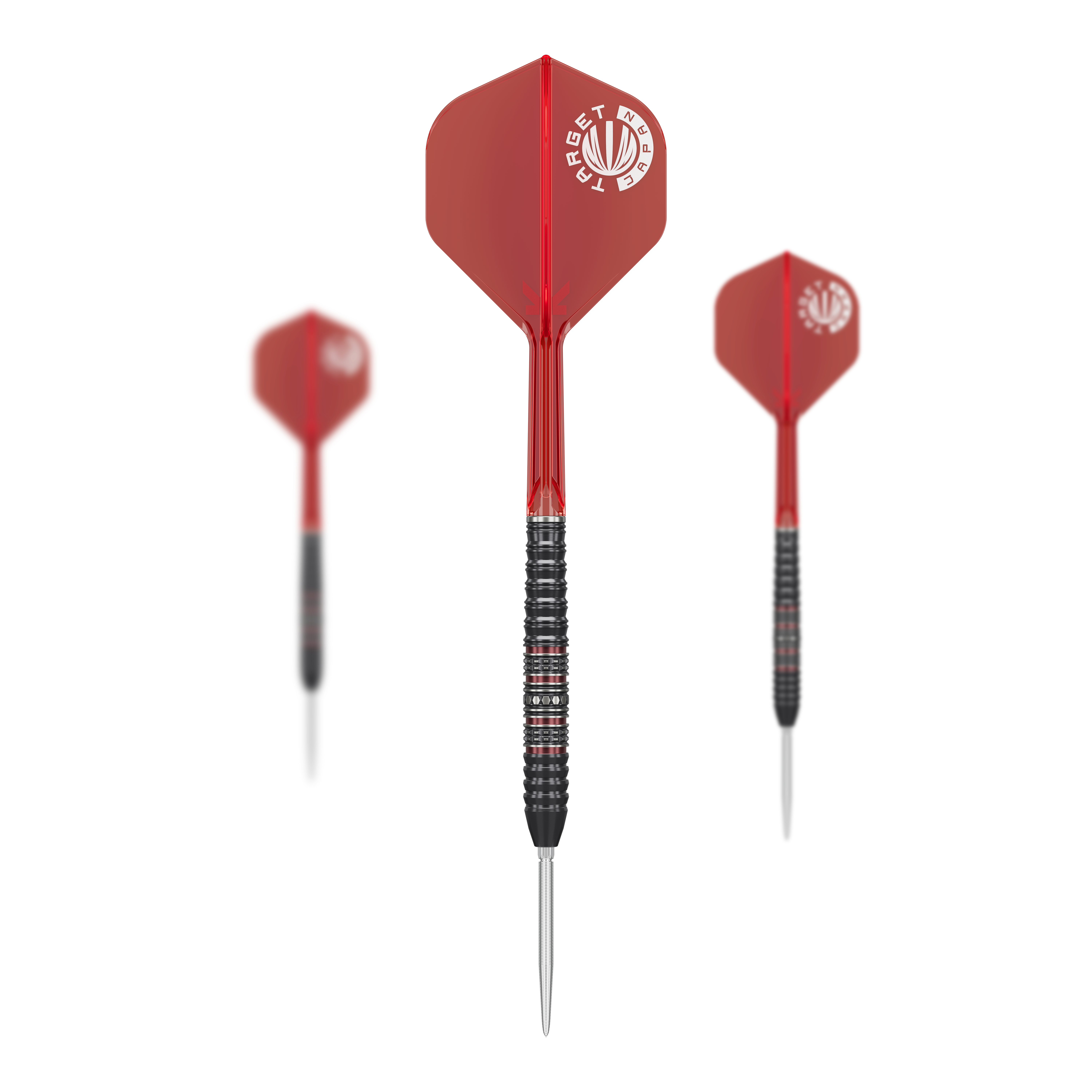 Auf diesem Bild sieht man die Target Japan Prime Series Diamond Kosuzu Iwao GEN4 Swiss Point Steeldarts als Set. Das Set eignet sich perfekt für ambitionierte Dartspieler.