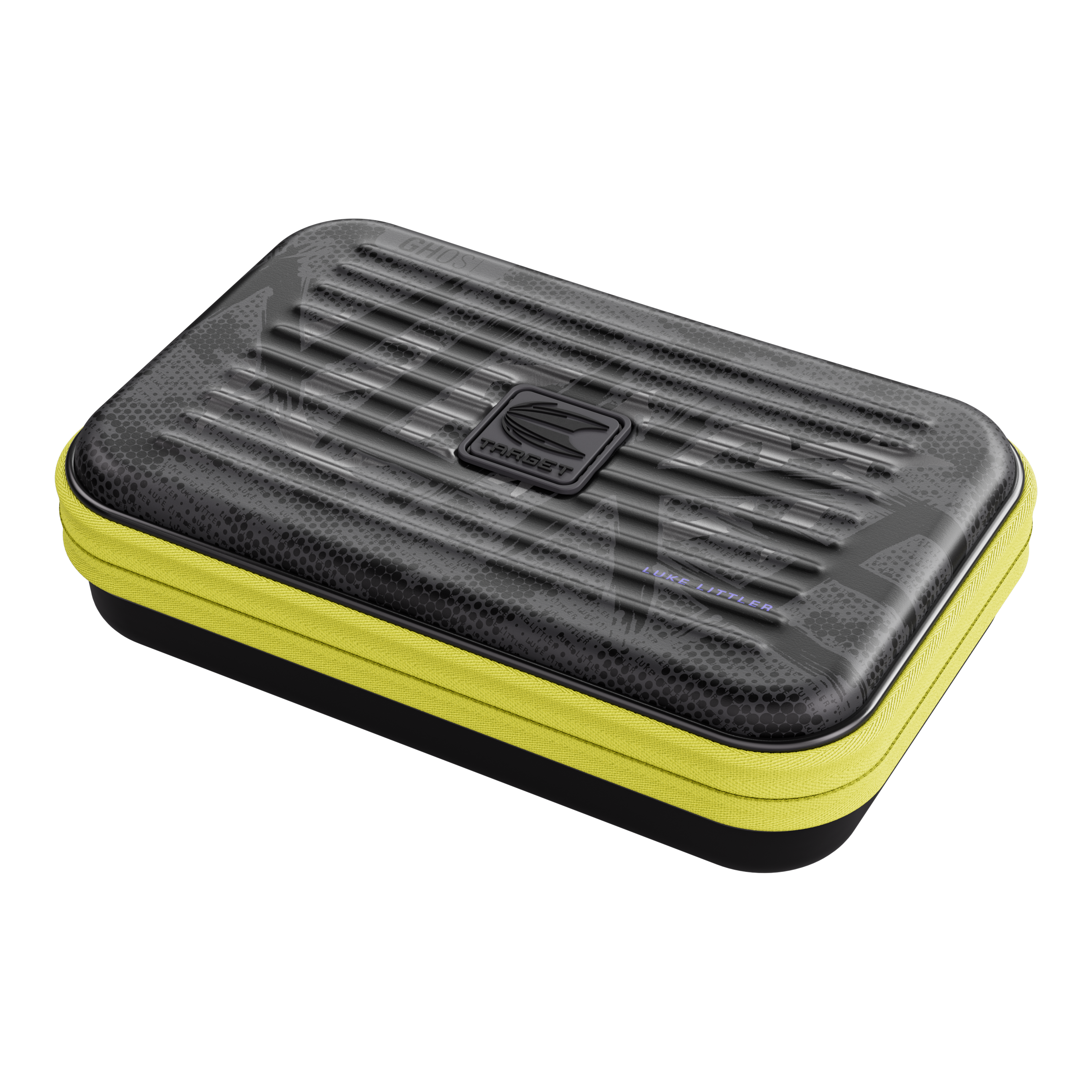 Zu sehen ist das Takoma XL Ghost Series Luke Littler Dartcase. Die Hülle schützt und transportiert Darts und Zubehör.