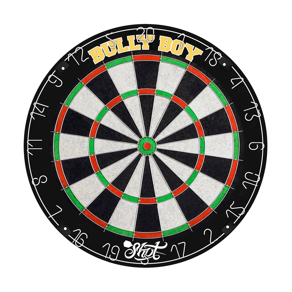 Shot Michael Smith Dartboard Cabinet Set