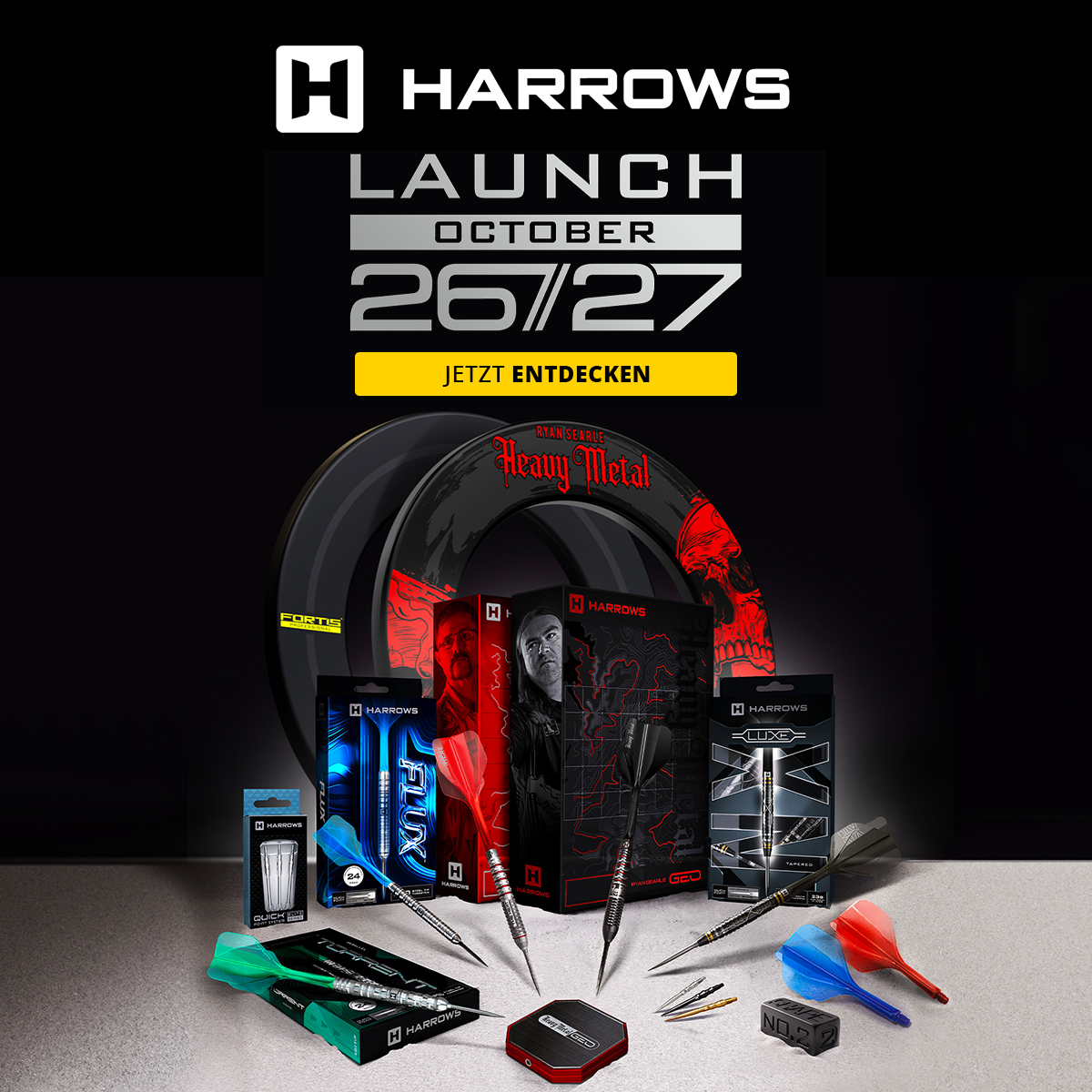 Das Bild zeigt das Produkt mit dem Dateinamen 2026-10_Harrows_Launch_Hero. Es ist als Produktabbildung mit klaren Details sichtbar.