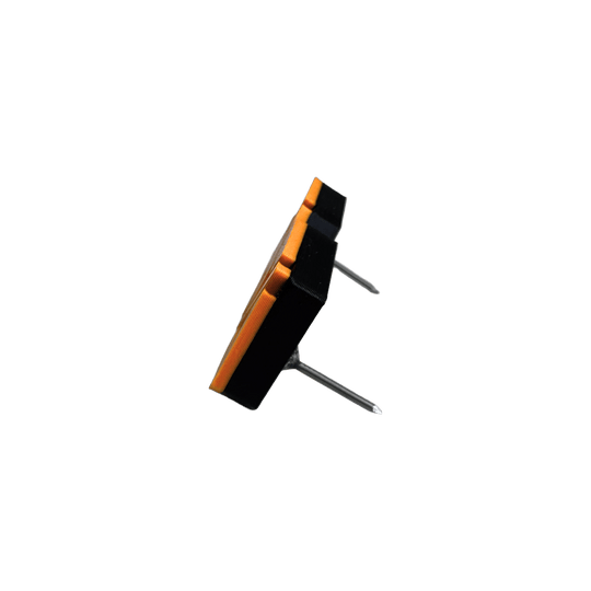 McDart Dartboard Number Rings / Number Ring Cyber Das Bild trägt den Dateinamen 'McDart Dartboard Steckzahlen Zahlenring Cyber orange 3'. Es handelt sich wahrscheinlich um eine Abbildung von Steckzahlen oder einem Zahlenring in der Farbe Orange für ein Dartboard.
