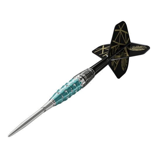 Target Japan The Rising Miracle Combination Limited Edition Swiss Point Steeldarts Target Japan The Rising Miracle Combination Limited Edition Swiss Point Steeldarts im Set. Mehrere Darts sind parallel angeordnet.