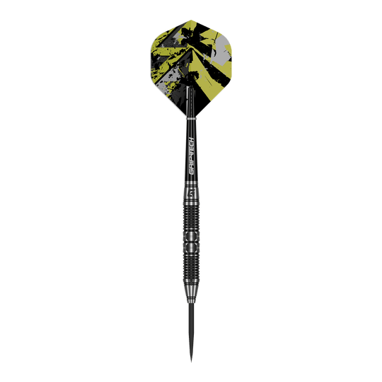 GOAT Dumbbell Steel Darts Das Produkt GOAT Dumbbell Steeldarts ist auf diesem Bild abgebildet. Diese Steeldarts sind hochwertig verarbeitet.