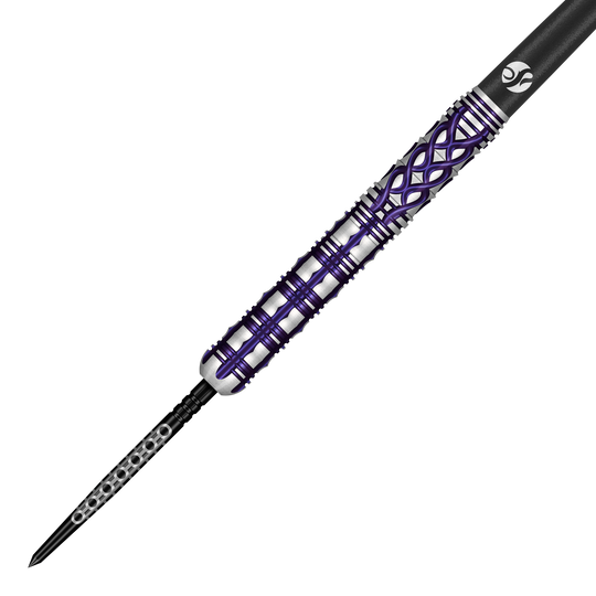 Shot Goths Visara Turbo Point Steel Darts - 23g Das Bild zeigt die Shot Goths Visara Turbo Point Steeldarts mit 23 Gramm Gewicht. Die Steeldarts sind speziell für Präzision und Kontrolle beim Dartspiel entwickelt.