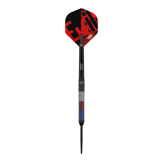 Bulls NL Karel Sedlacek E2 steel darts - 24g Abgebildet sind die Bulls NL Karel Sedlacek E2 Steeldarts - 24g. Diese Darts überzeugen durch ihre hochwertige Verarbeitung.